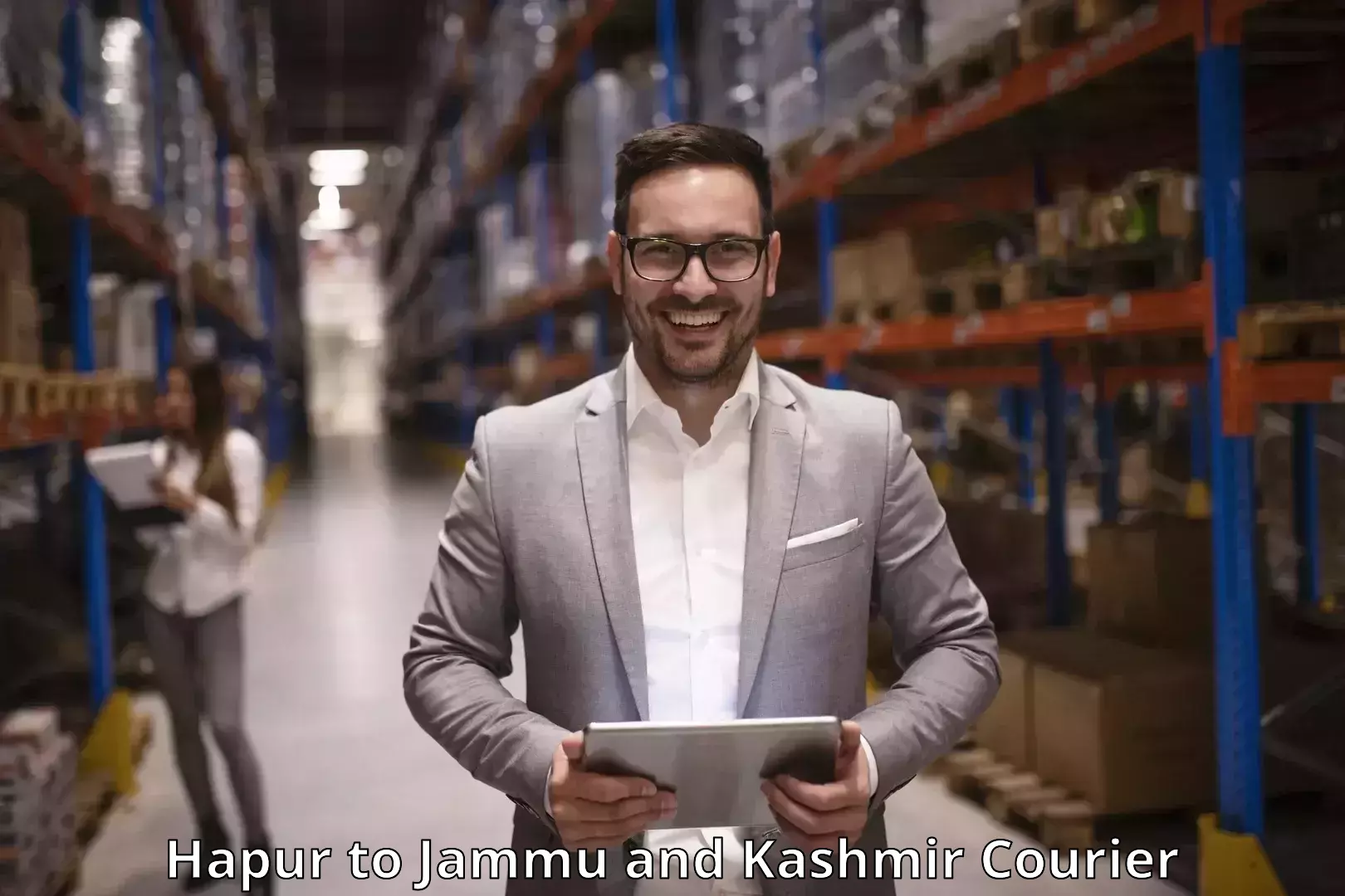 Automated shipping processes Hapur to Srinagar Kashmir