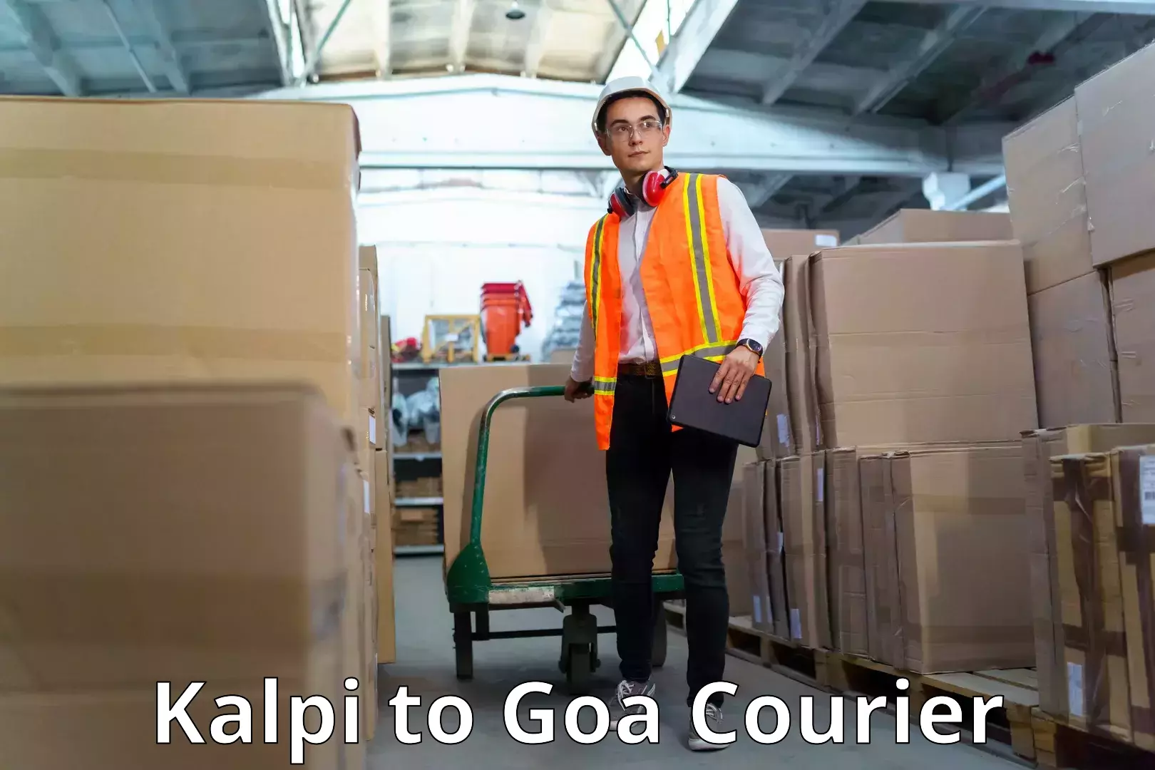 Easy access courier services Kalpi to Vasco da Gama