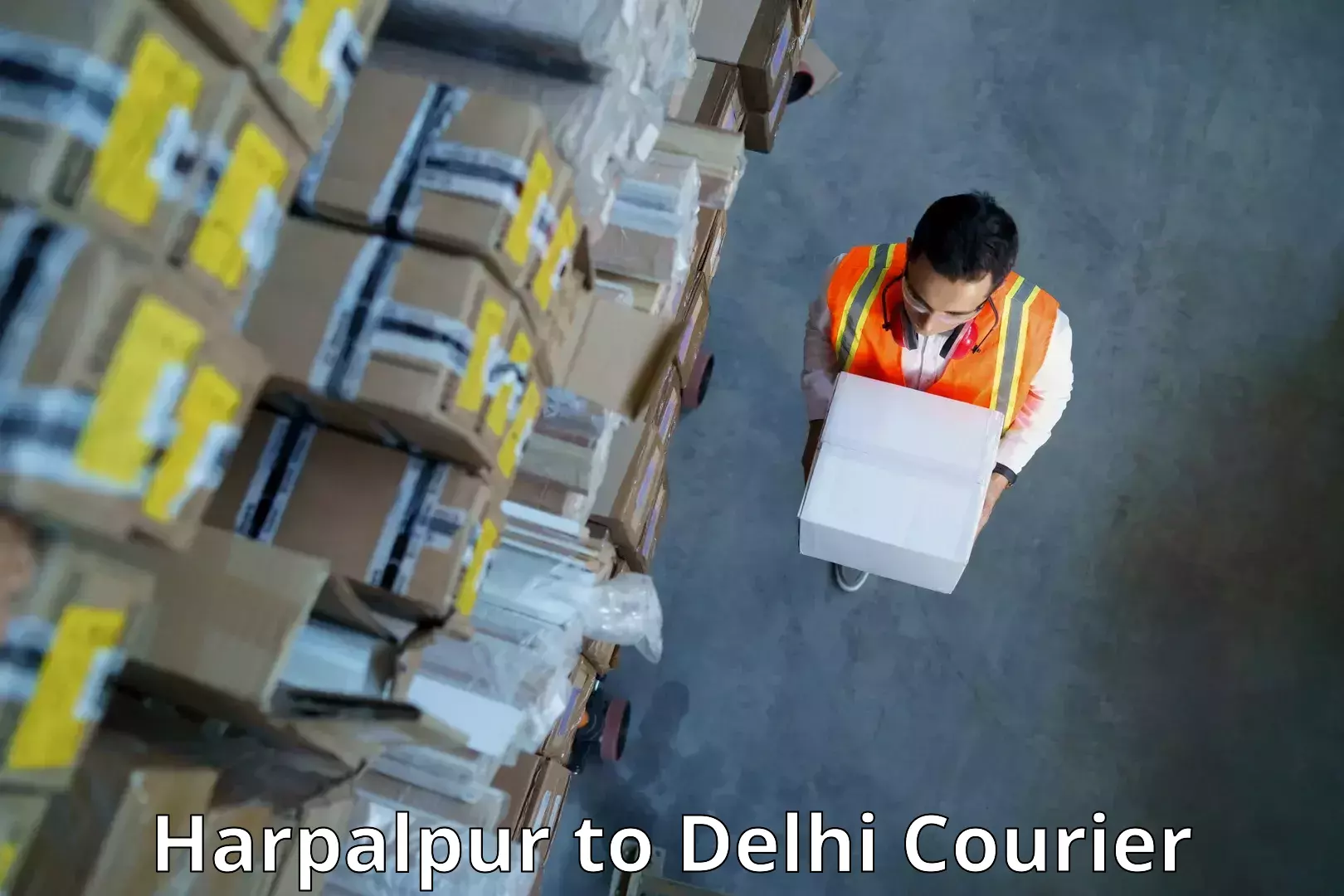 Parcel delivery Harpalpur to Sarojini Nagar