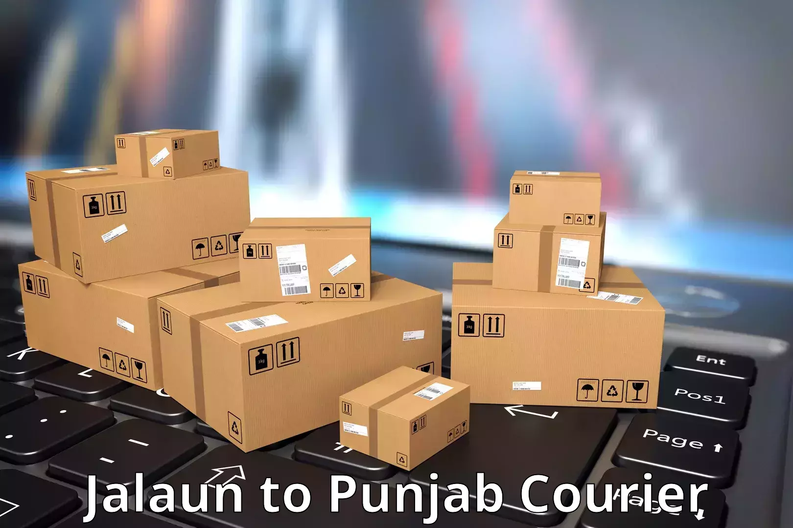 Expedited shipping methods Jalaun to Mandi Gobindgarh