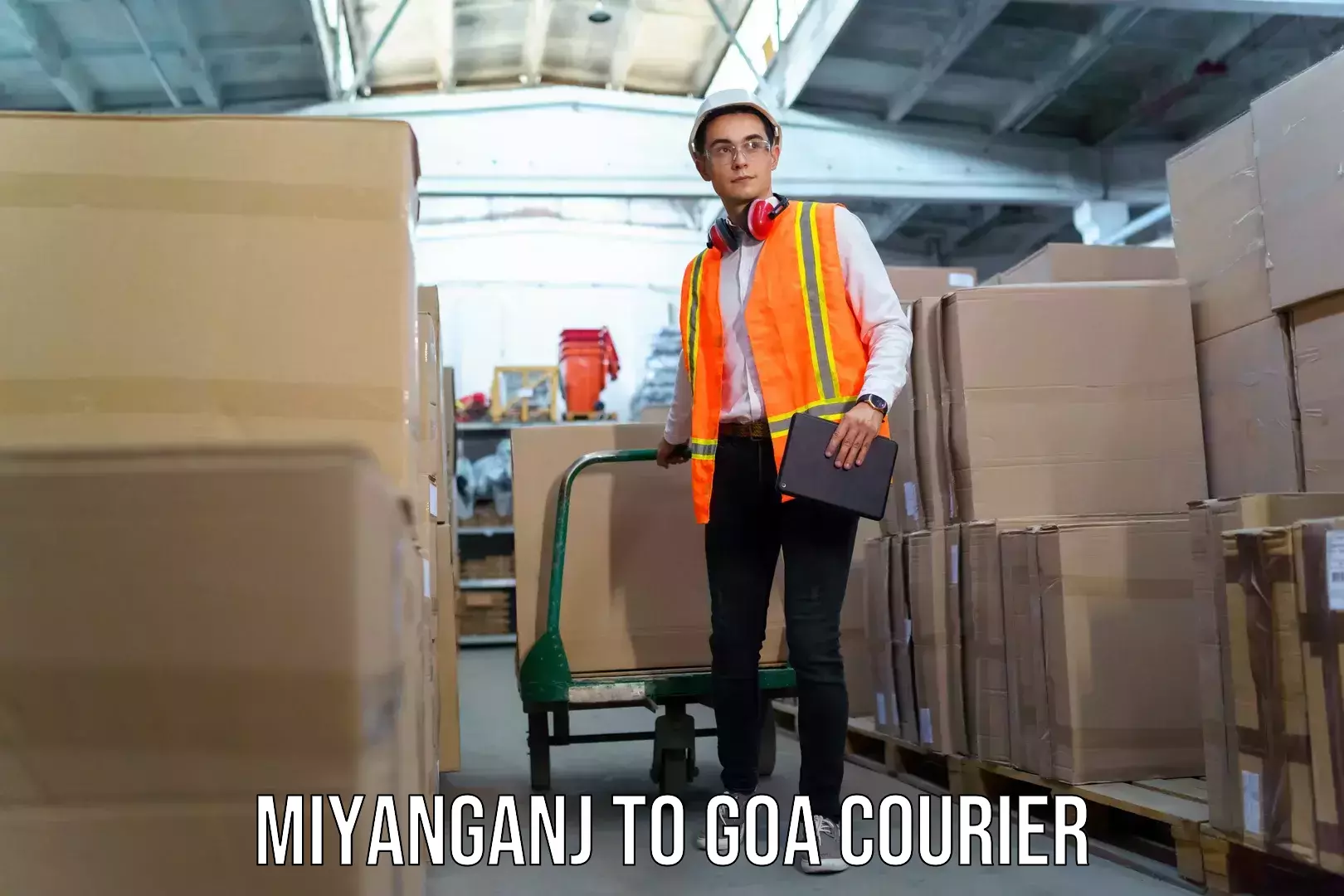 Baggage courier insights Miyanganj to Bardez
