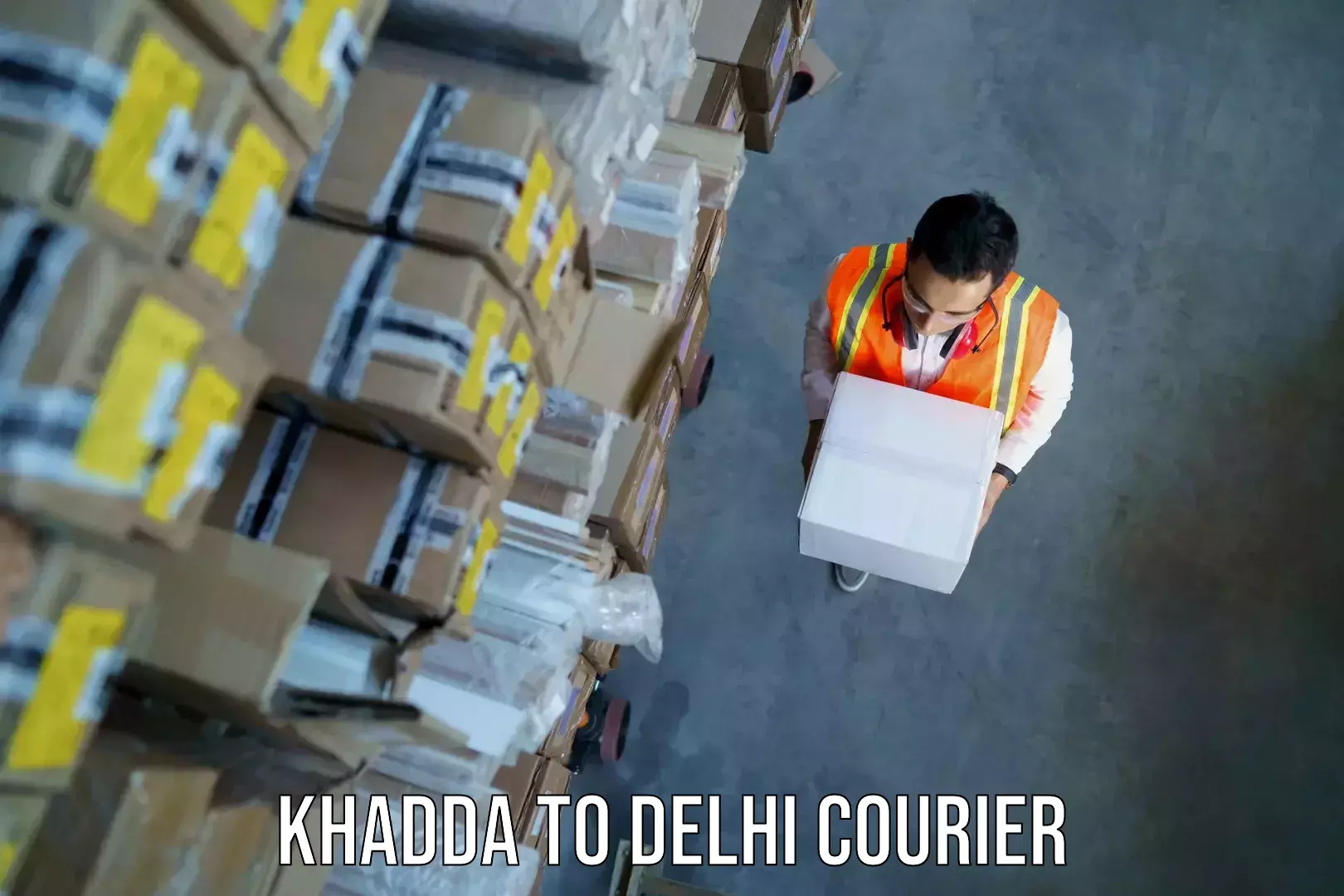 Efficient luggage delivery Khadda to IIT Delhi