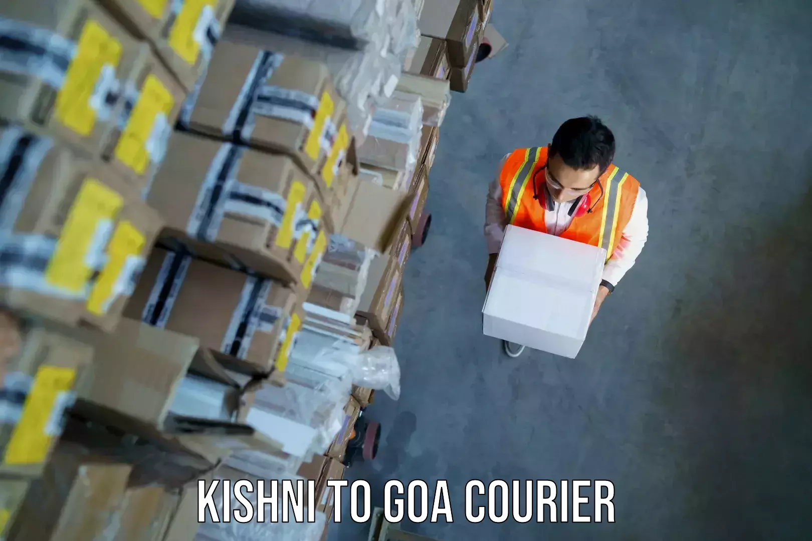 Single item baggage courier Kishni to Margao