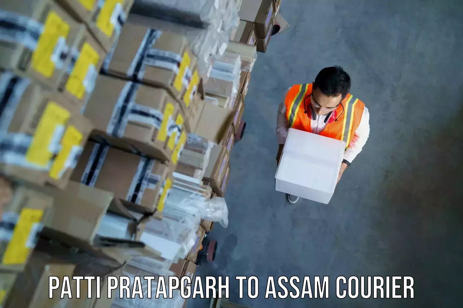 Reliable baggage delivery in Patti Pratapgarh to Assam