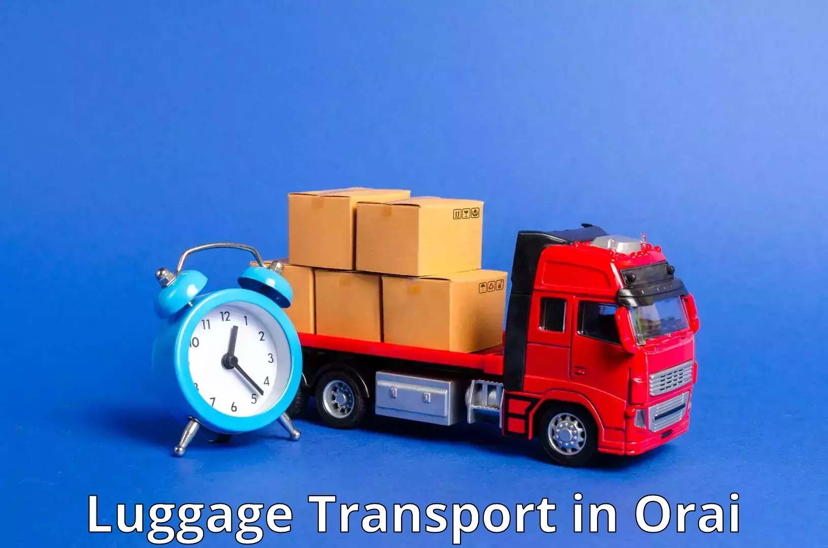 Discounted baggage transport in Orai