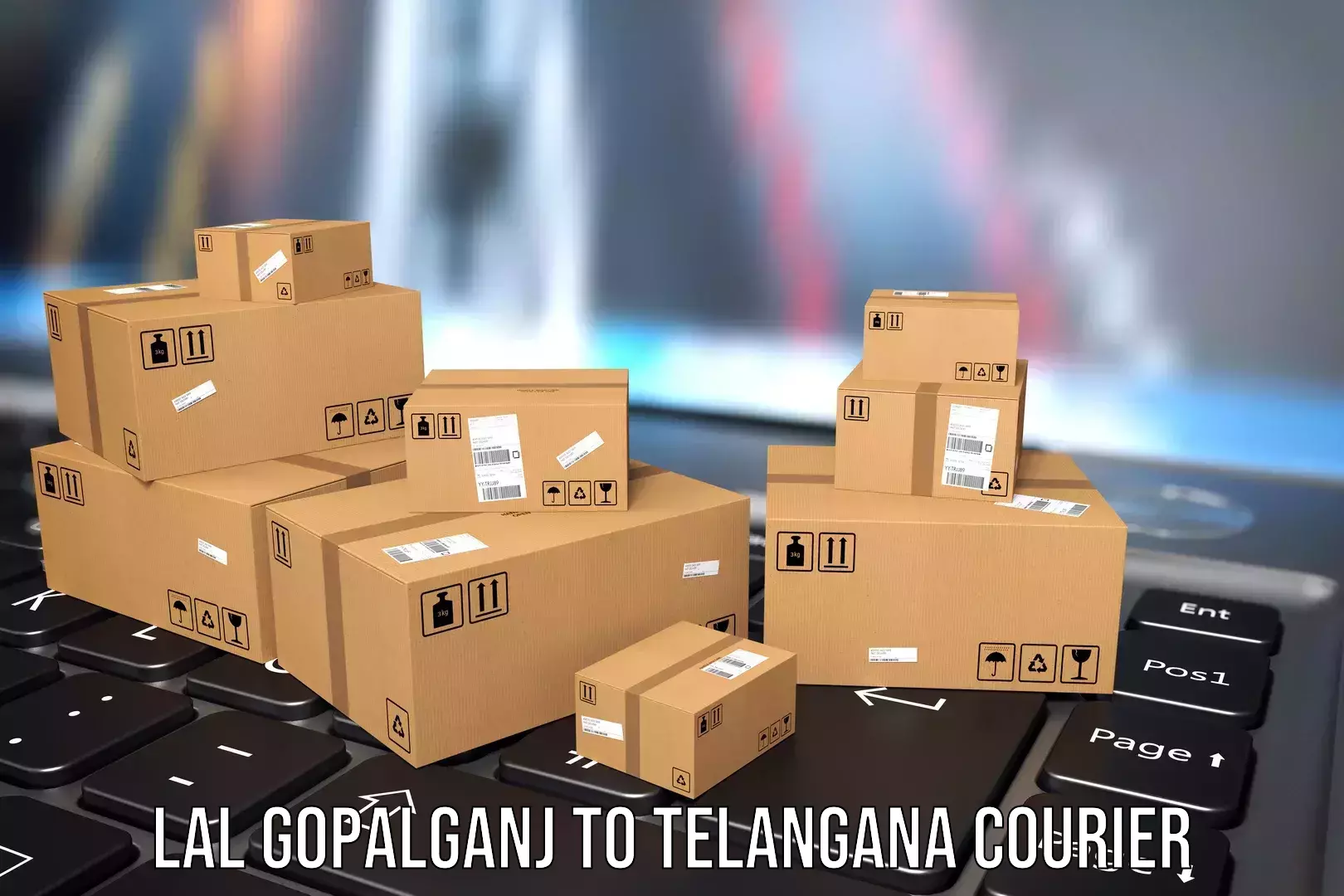 Round trip baggage courier Lal Gopalganj to Mahabub Nagar