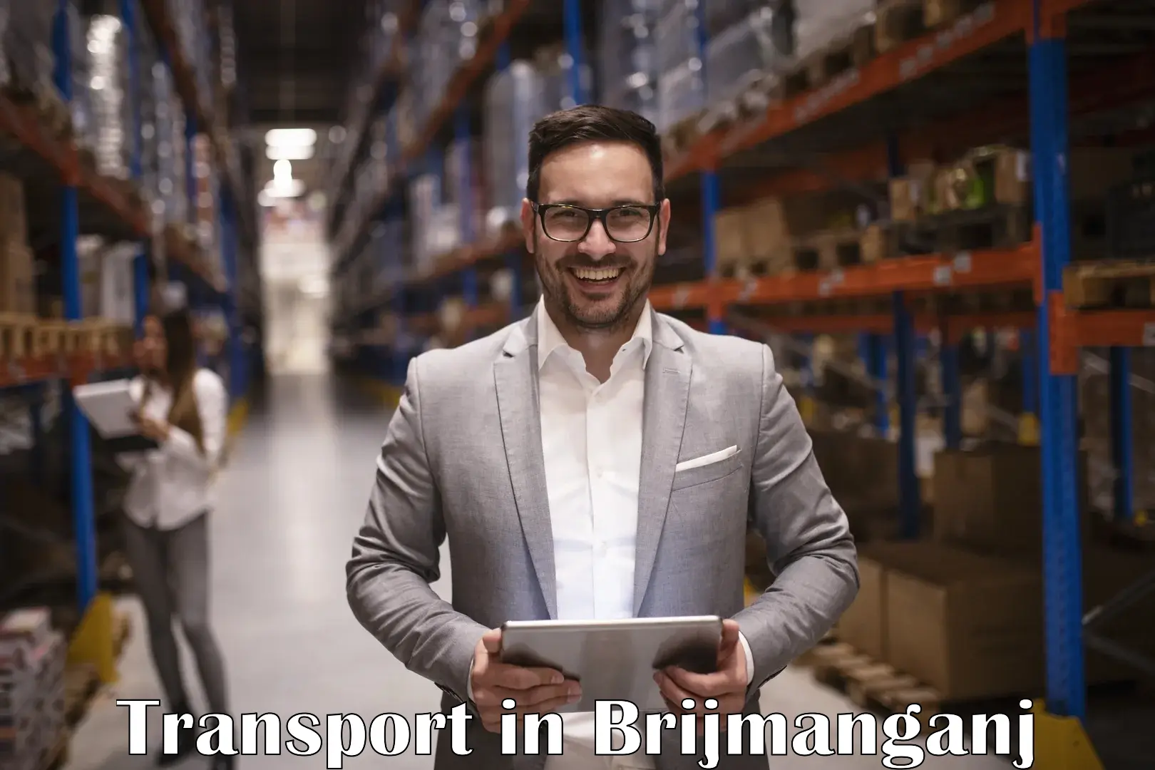Cargo train transport services in Brijmanganj