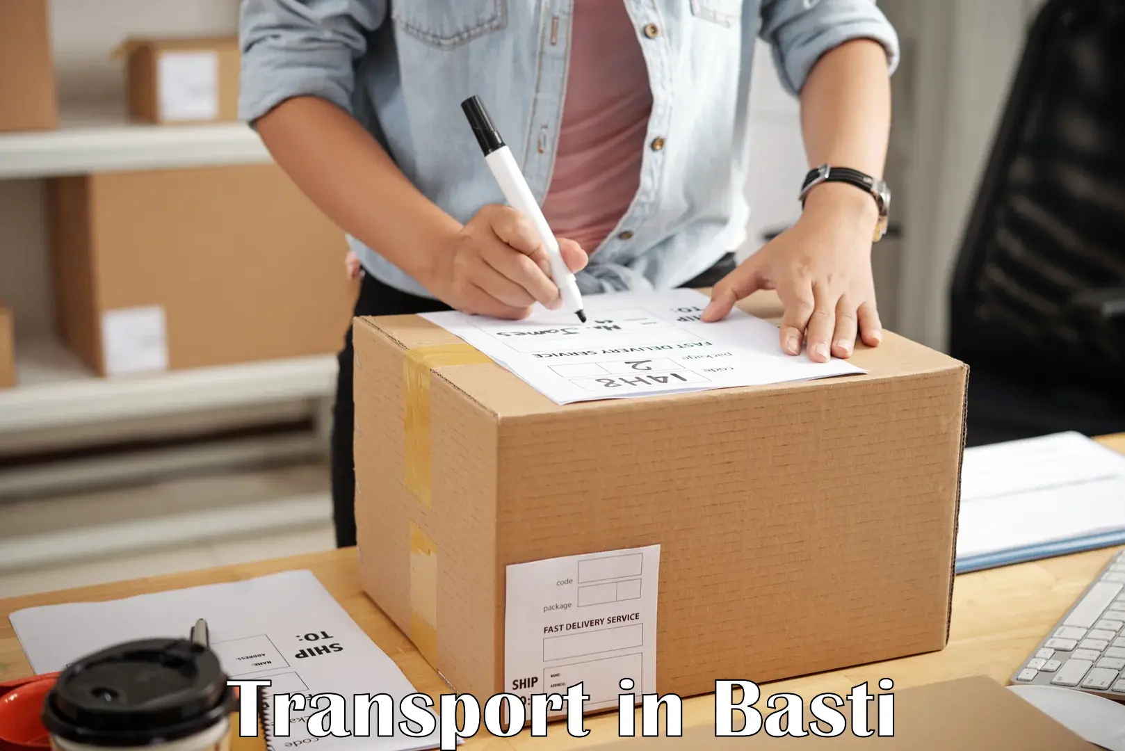 Road transport services in Basti