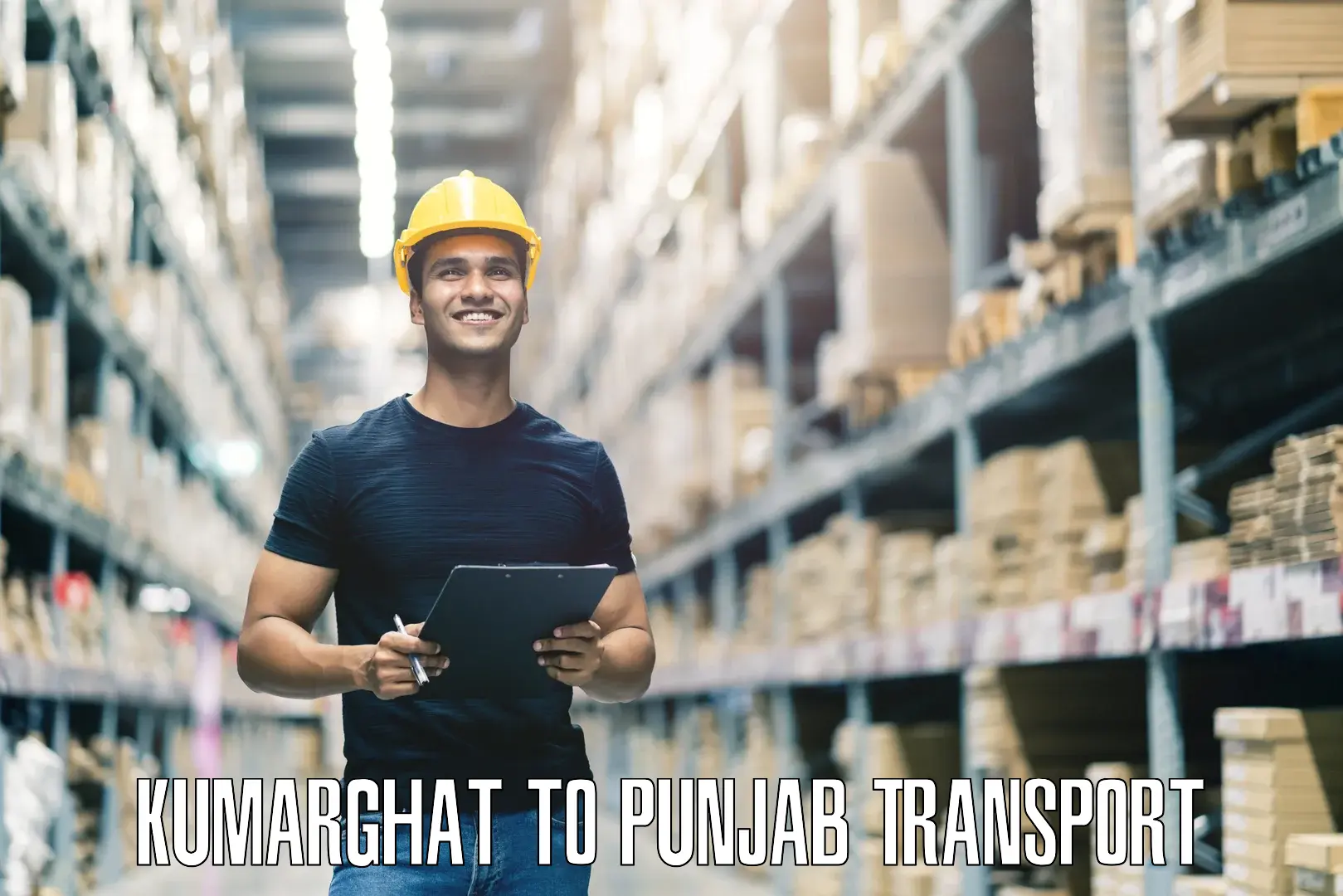 Door to door transport services Kumarghat to Punjab