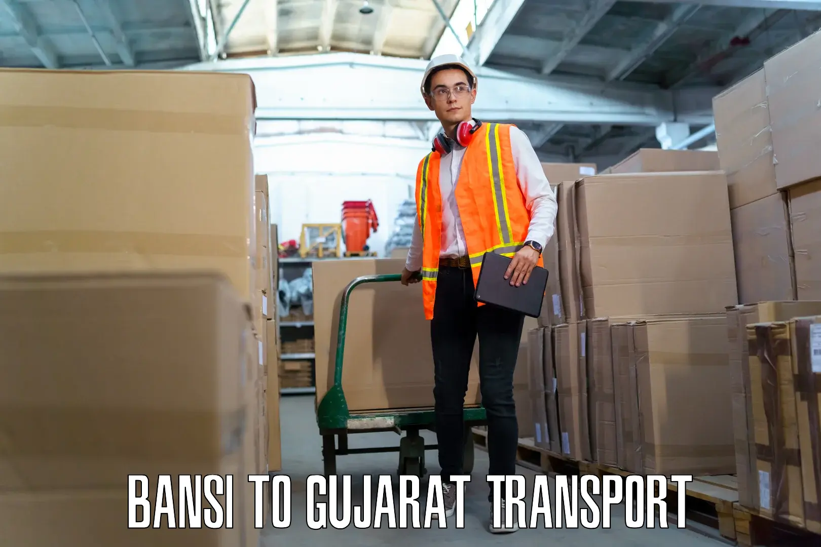 Furniture transport service Bansi to Kalol Gujarat