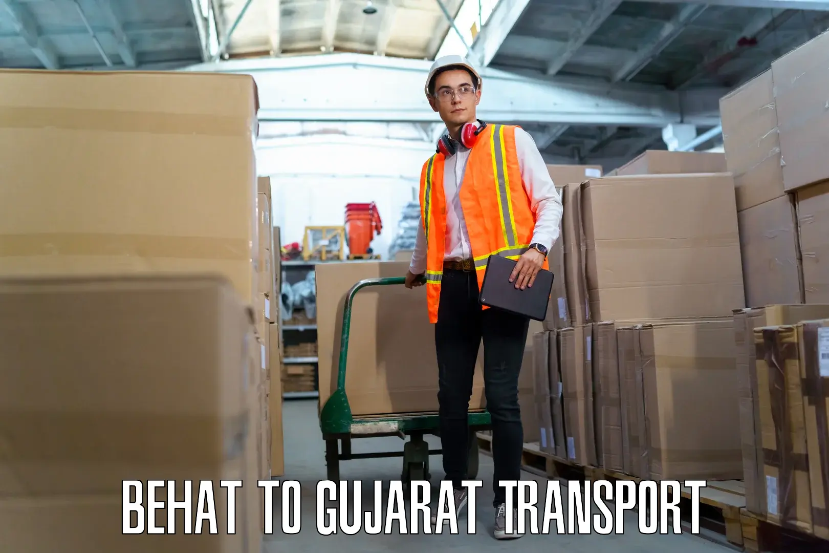 Road transport online services Behat to Anjar