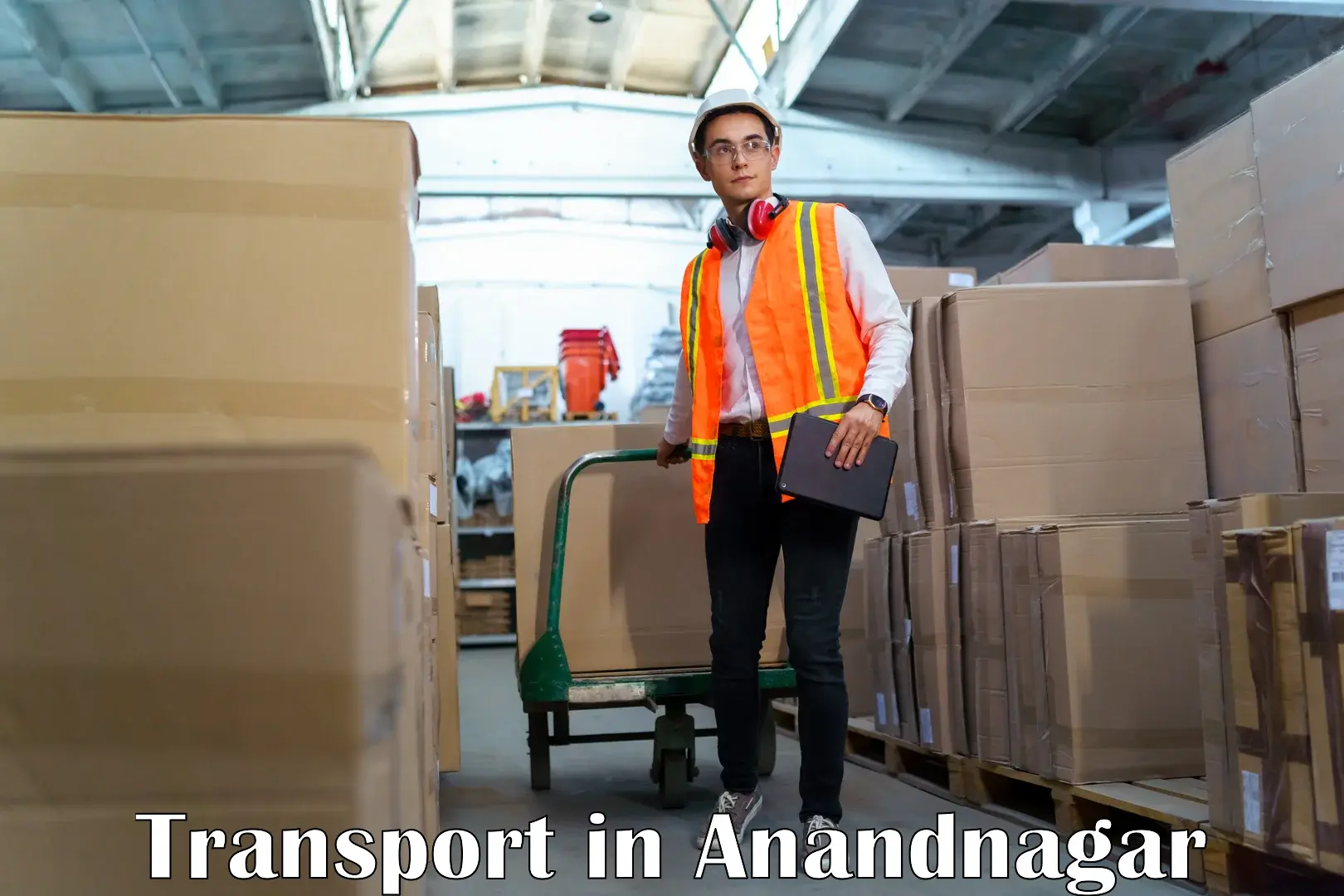 Container transport service in Anandnagar
