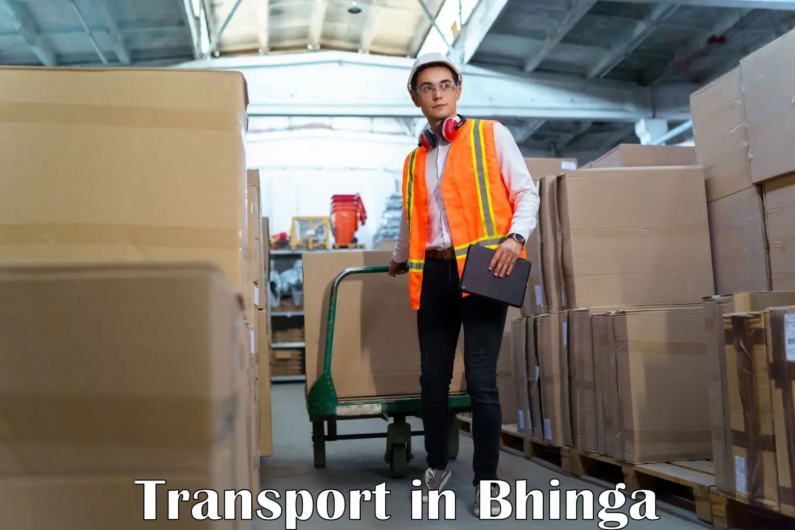 Goods transport services in Bhinga