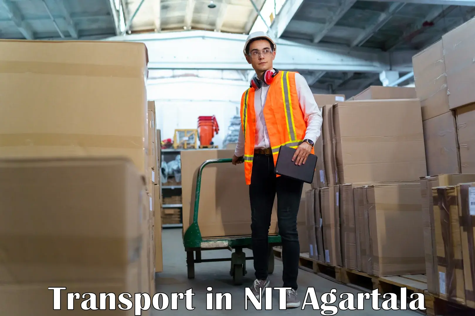 Air freight transport services in NIT Agartala