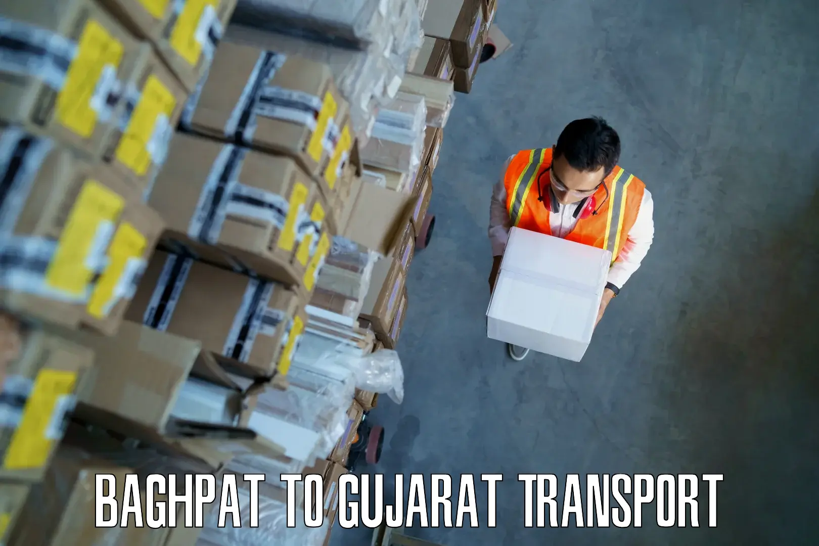 Material transport services in Baghpat to Gujarat