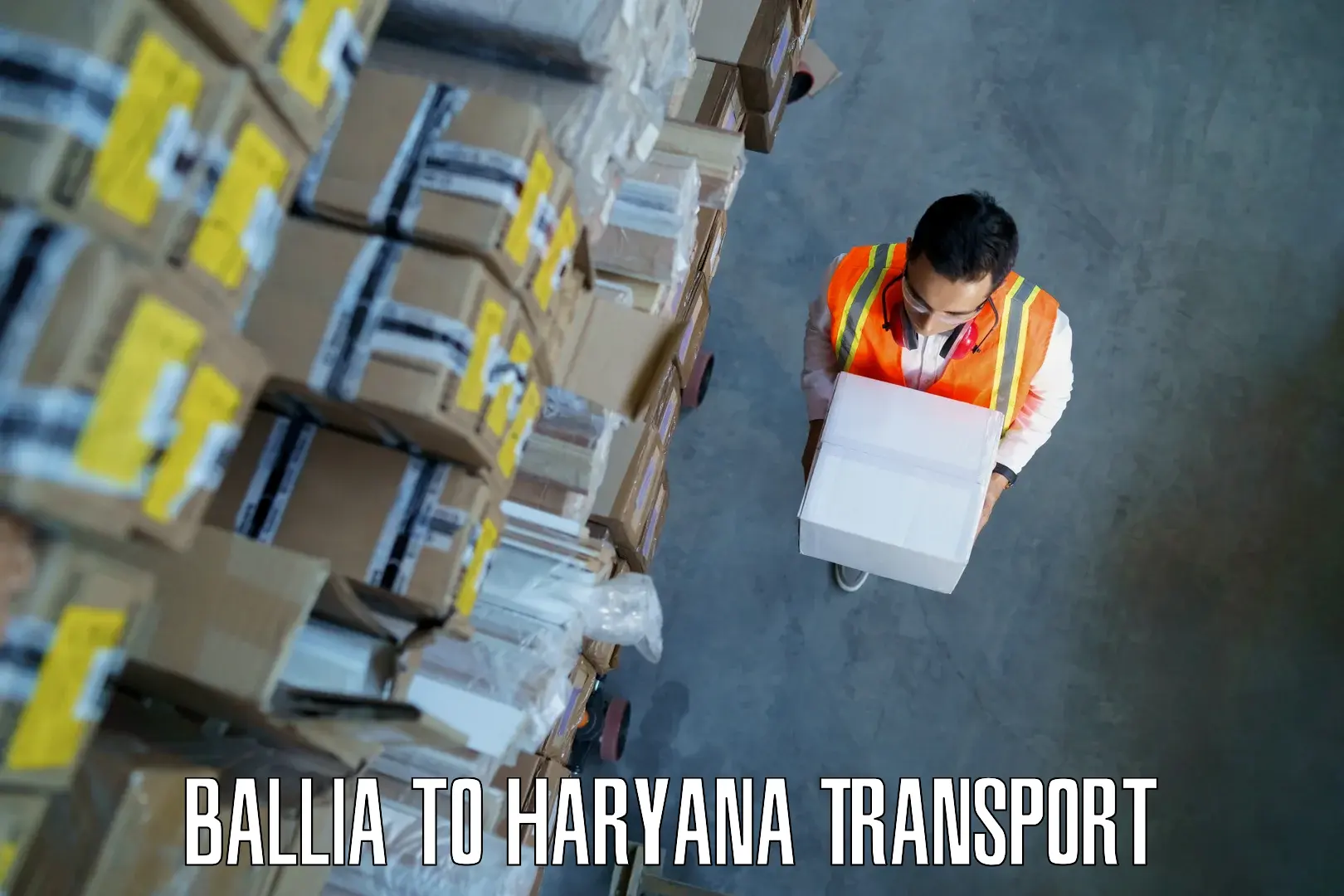 Goods transport services Ballia to Kaithal