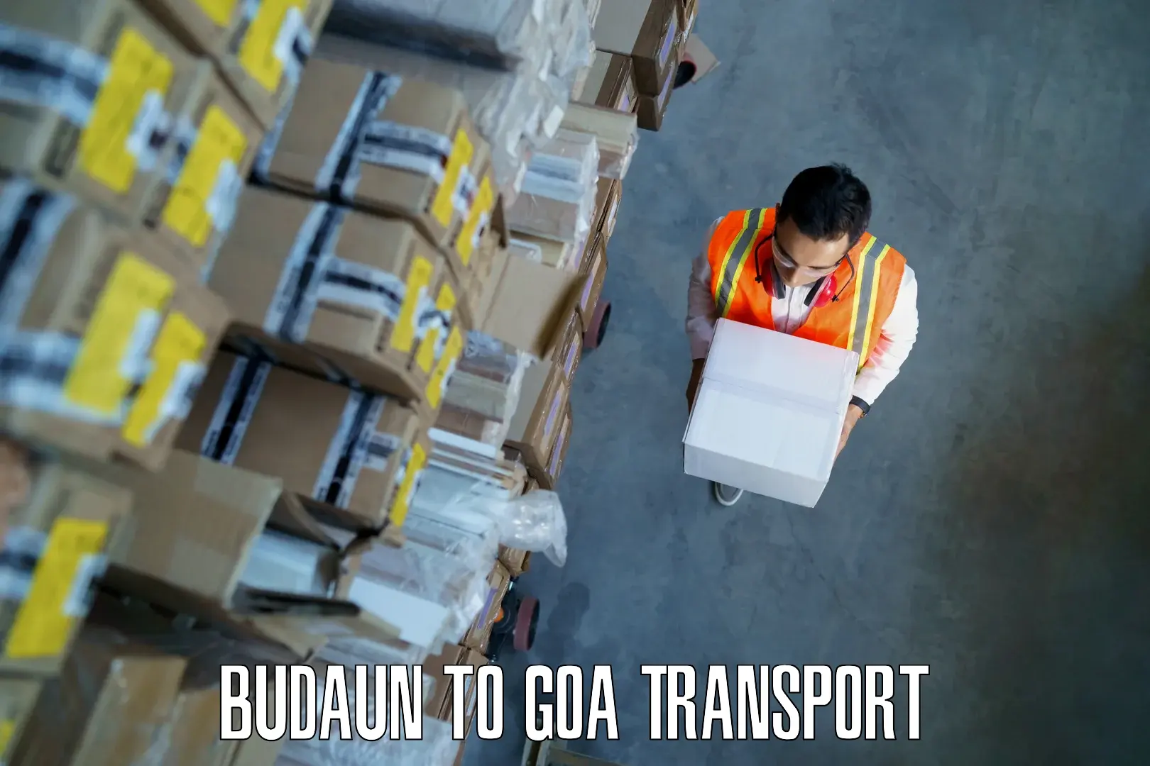 Online transport booking Budaun to NIT Goa