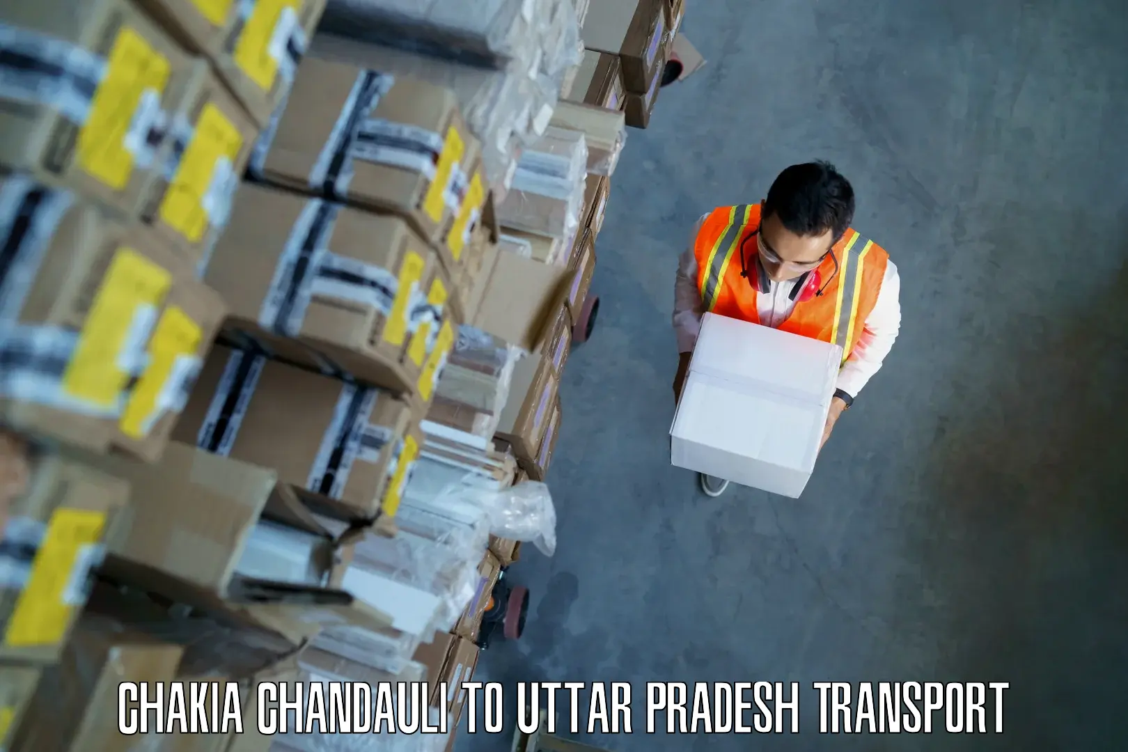 Truck transport companies in India in Chakia Chandauli to Shahjahanpur