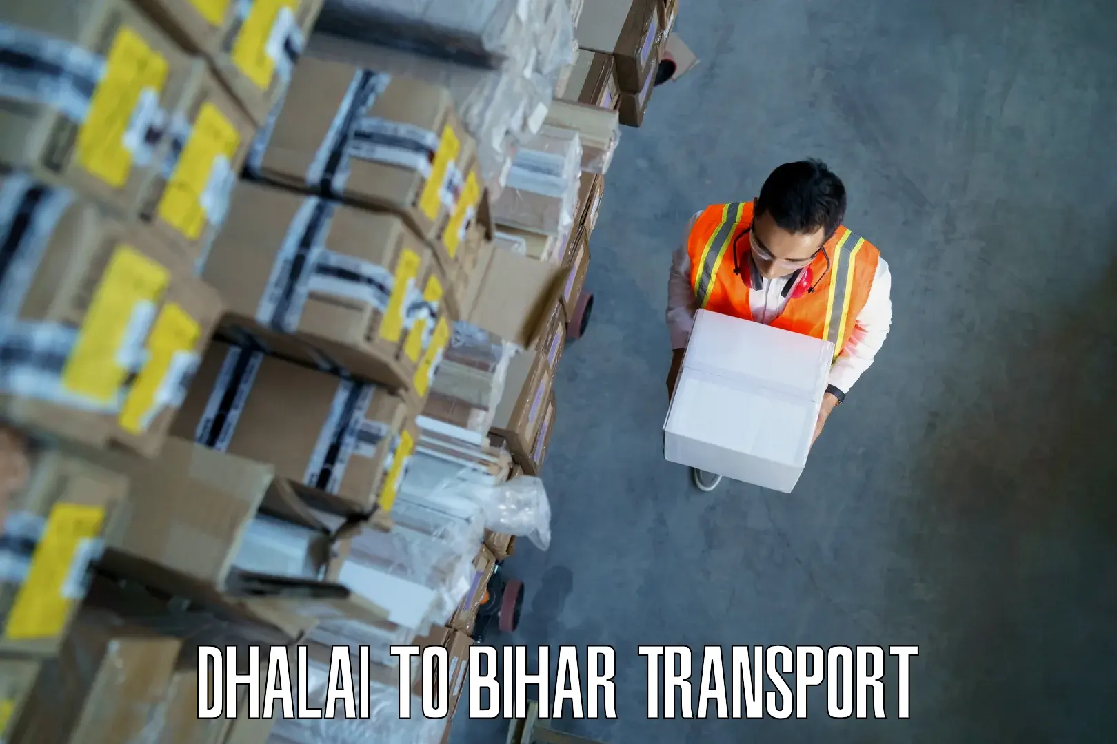 Daily parcel service transport Dhalai to Vaishali