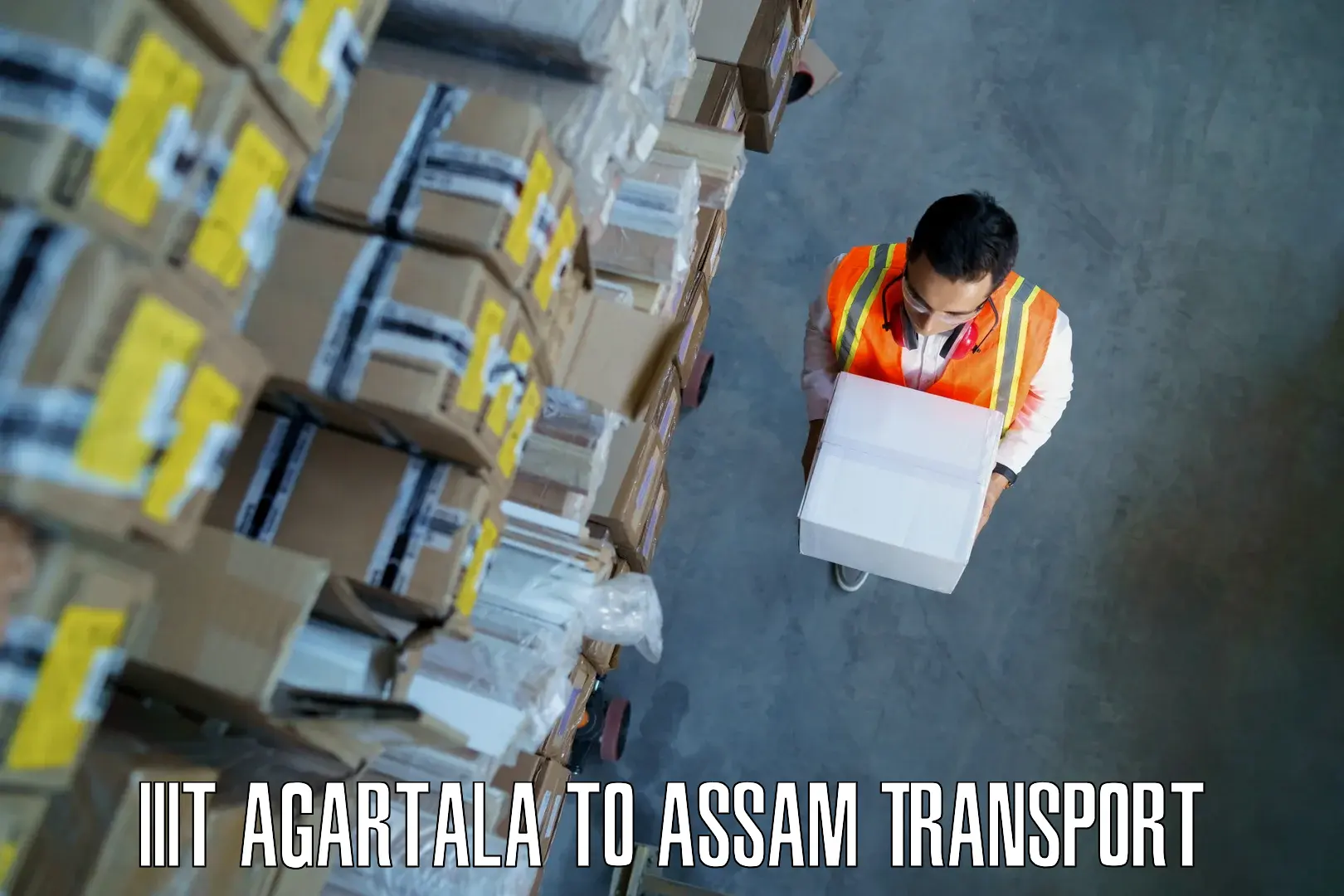 Cargo train transport services in IIIT Agartala to Noonmati