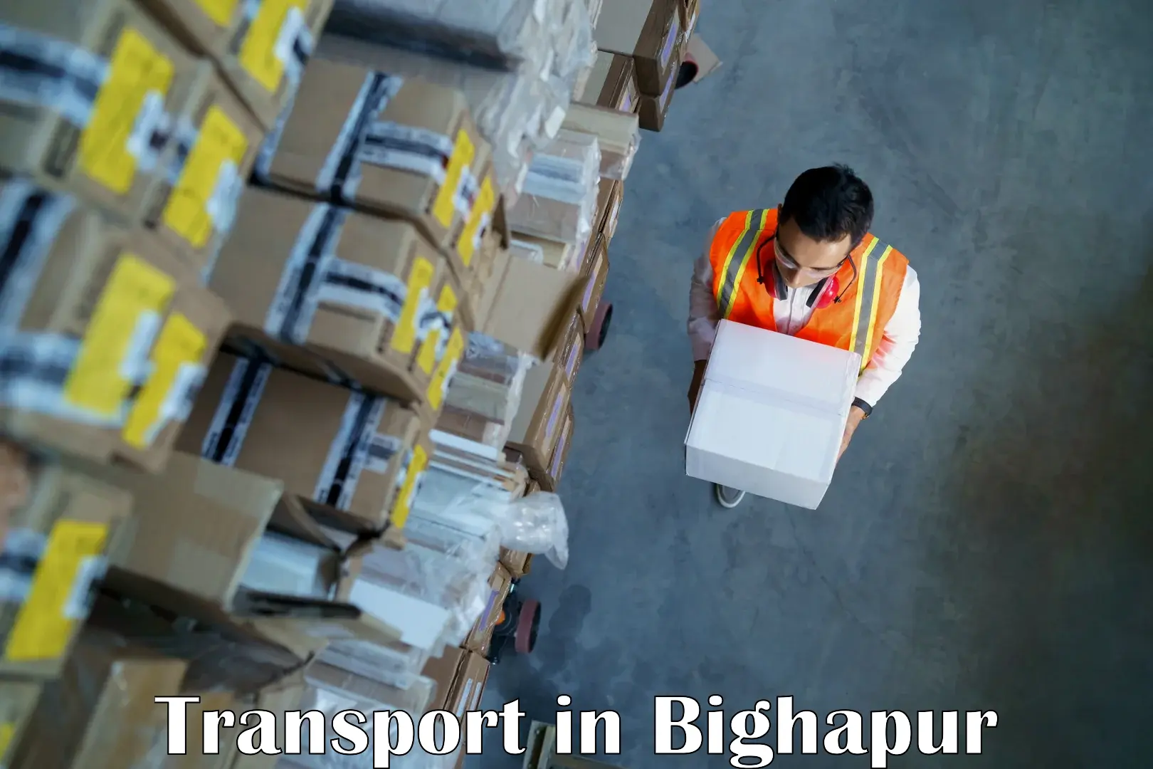 Online transport booking in Bighapur