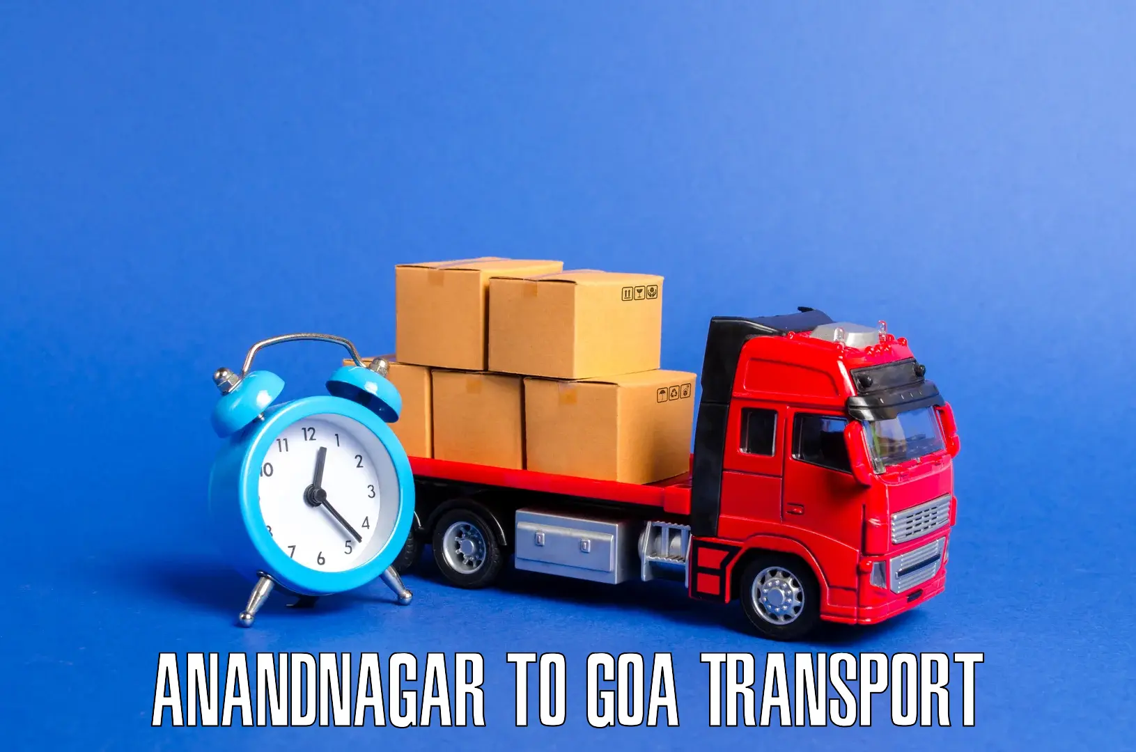 Logistics transportation services Anandnagar to Sanvordem