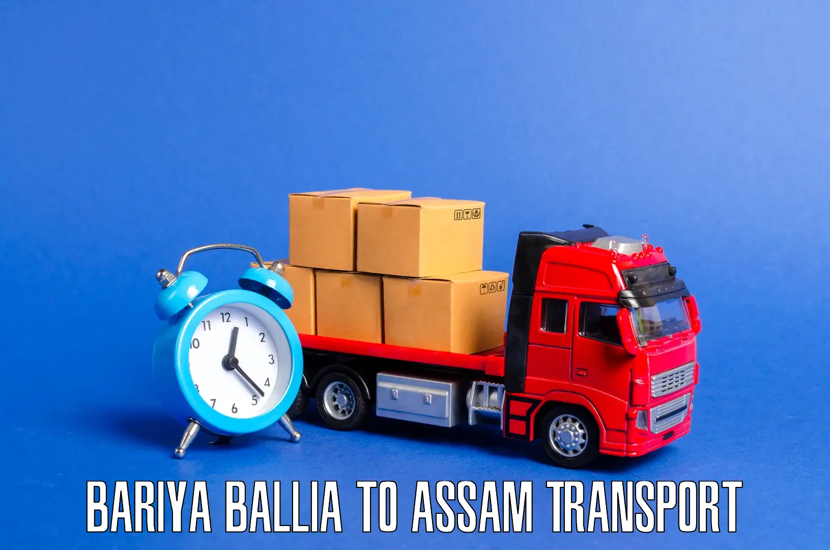 Online transport Bariya Ballia to Rupai Siding