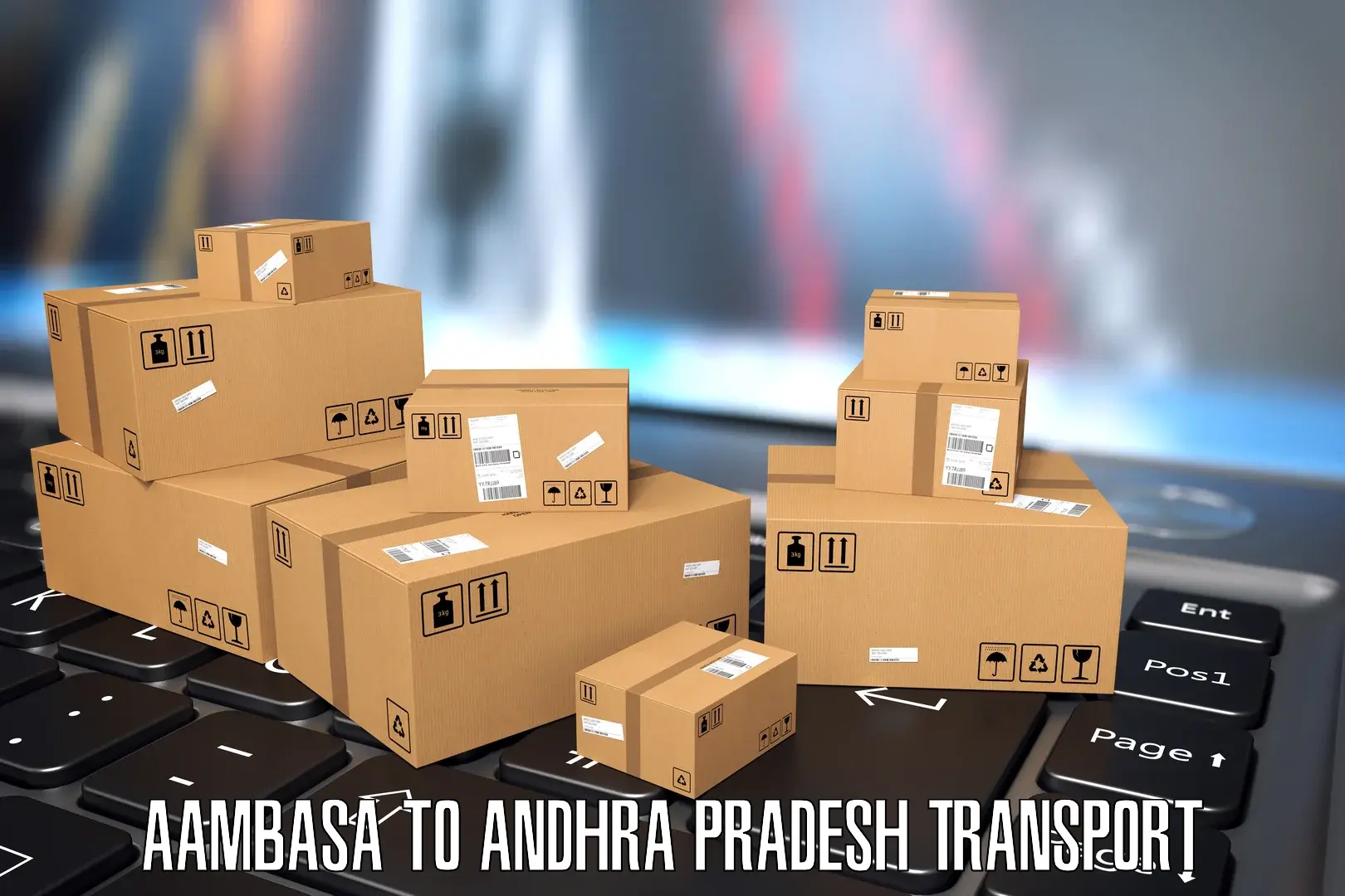 Part load transport service in India Aambasa to Gudivada