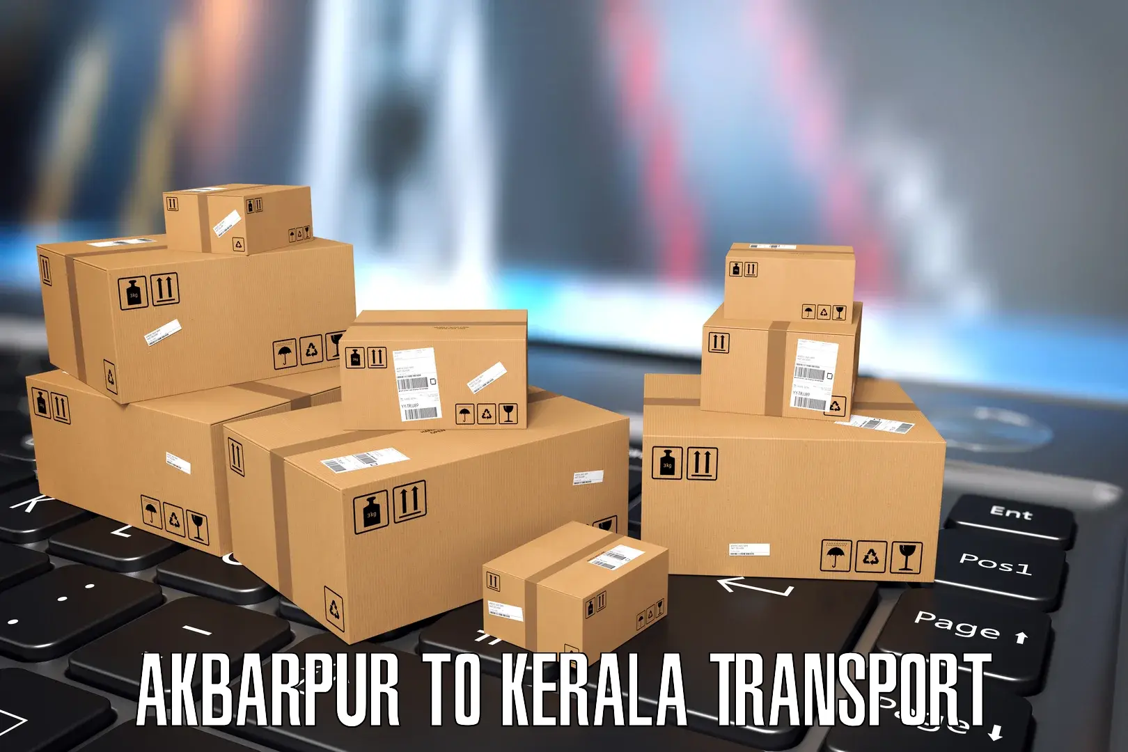 Package delivery services Akbarpur to Manjeshwar