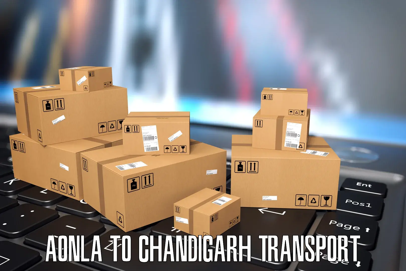 Logistics transportation services Aonla to Panjab University Chandigarh