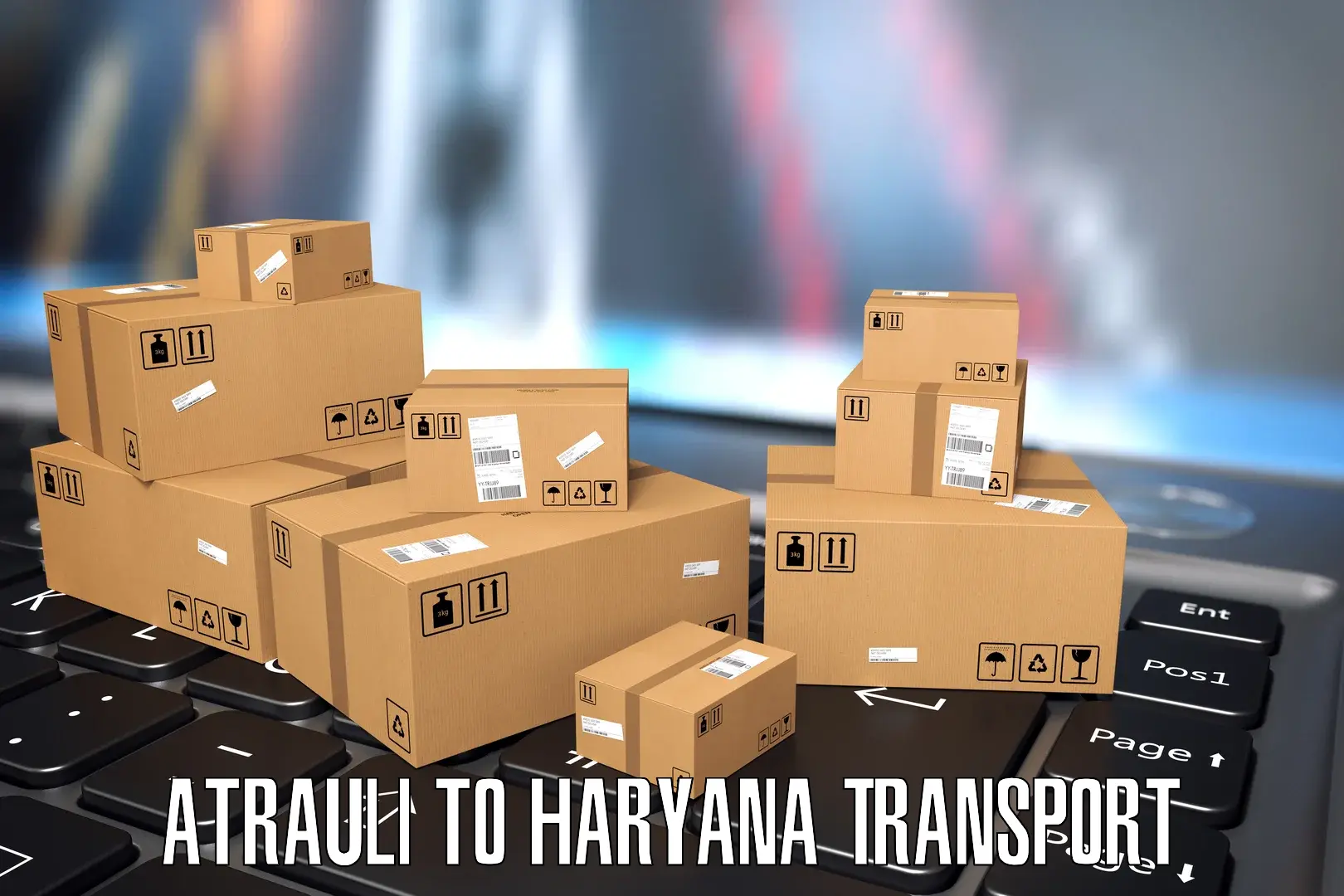 Container transportation services Atrauli to Panipat