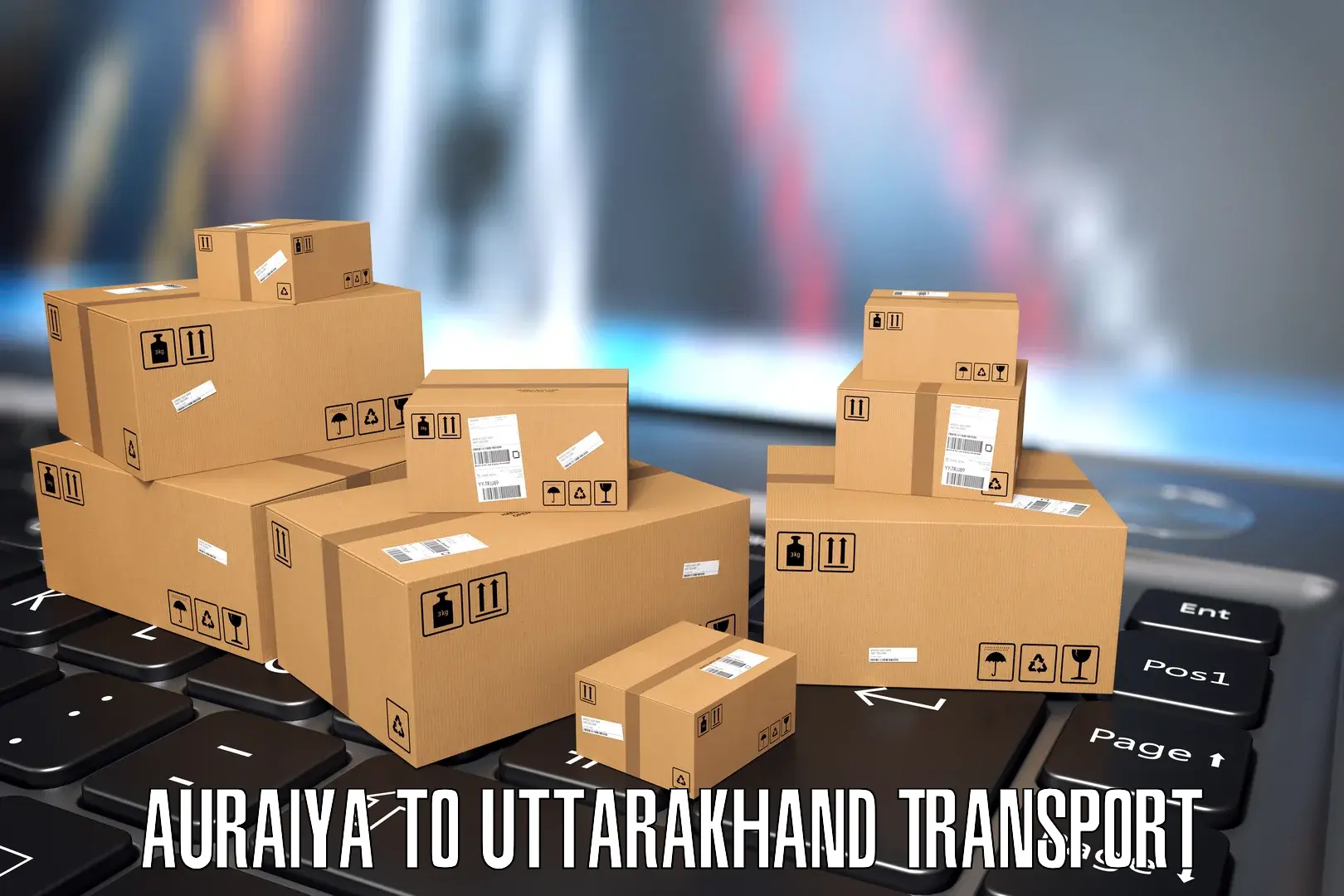 Container transportation services Auraiya to Tanakpur