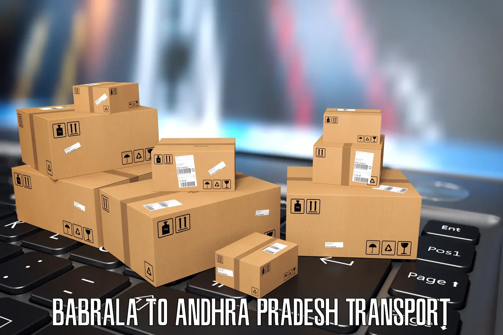 Online transport Babrala to Tada Tirupati