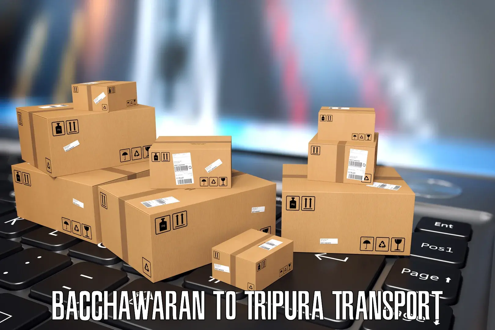 Parcel transport services Bacchawaran to South Tripura
