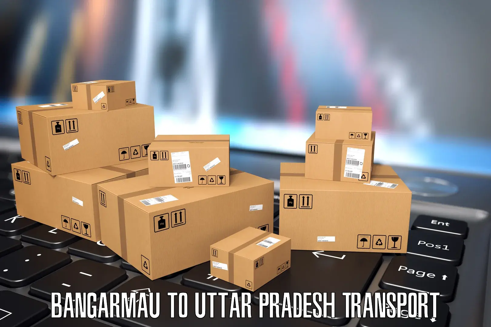 Interstate goods transport Bangarmau to Agra
