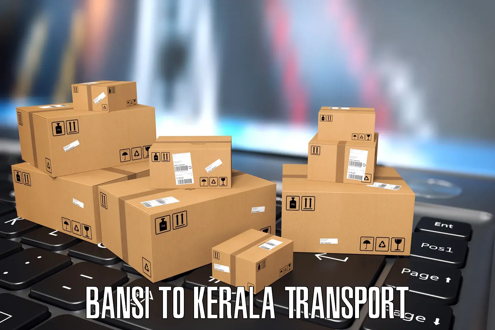 Vehicle courier services Bansi to Kanjirapally