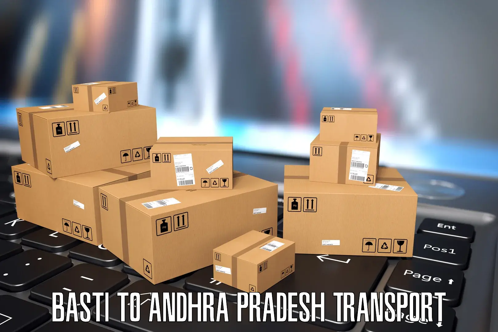 Shipping partner in Basti to Tirupati