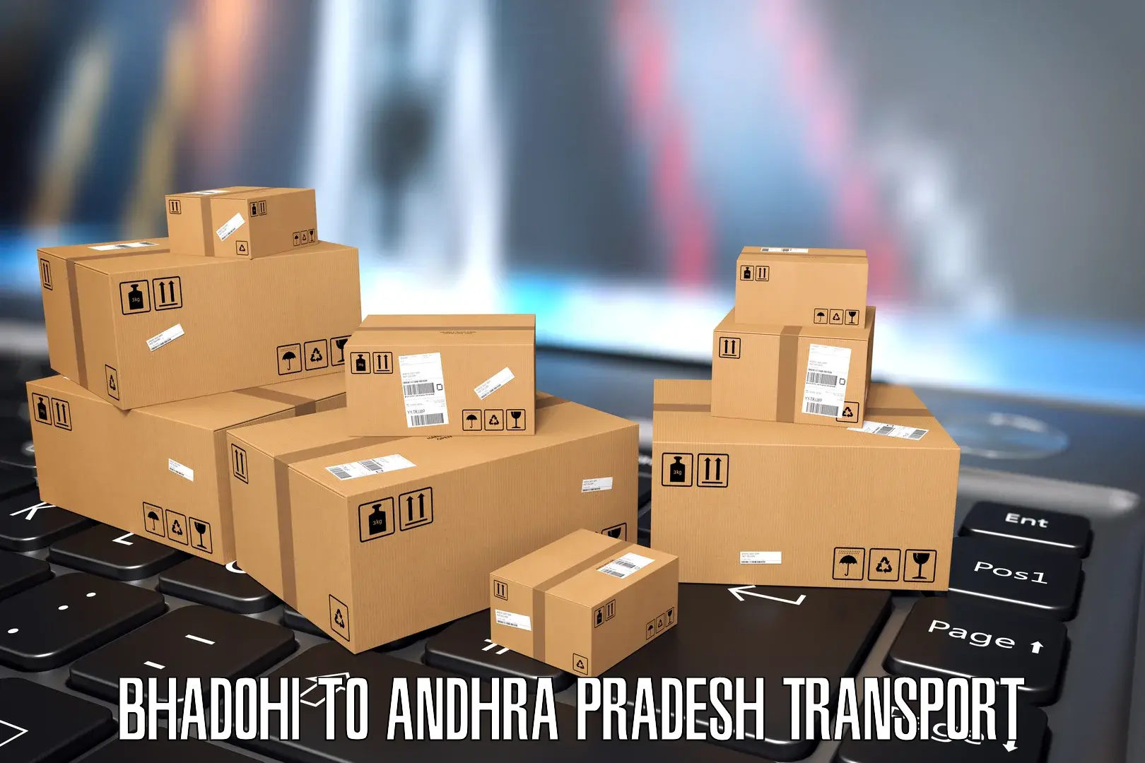 Cargo transportation services in Bhadohi to Addanki