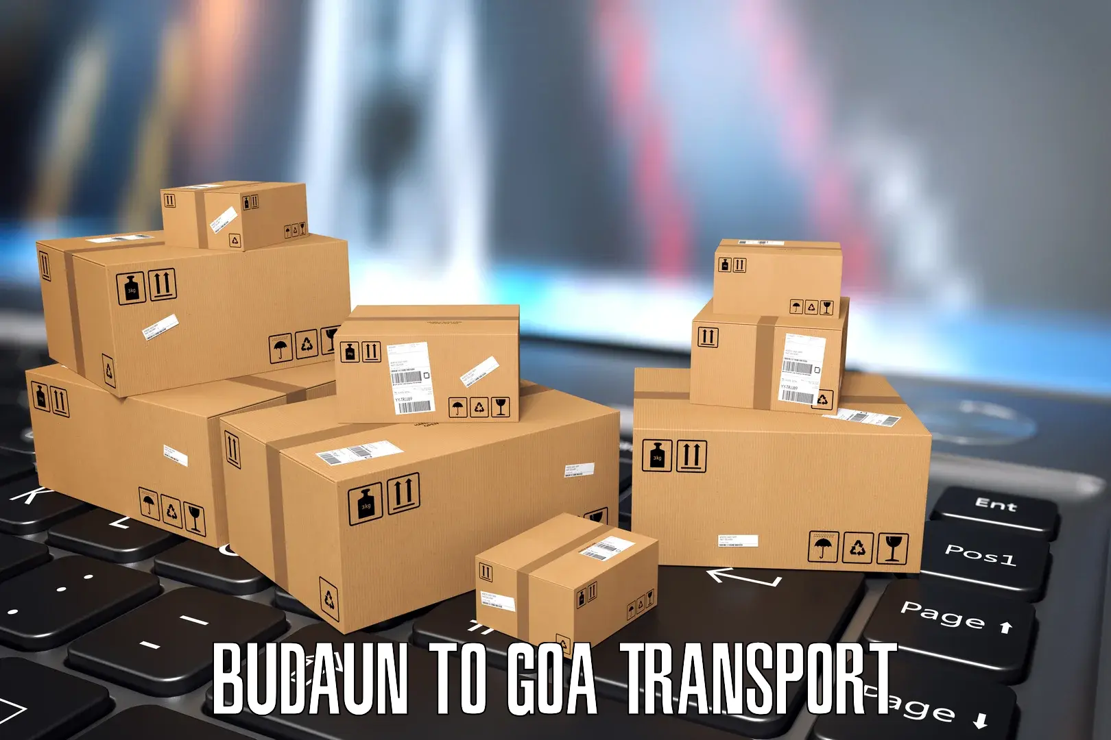 Express transport services Budaun to IIT Goa