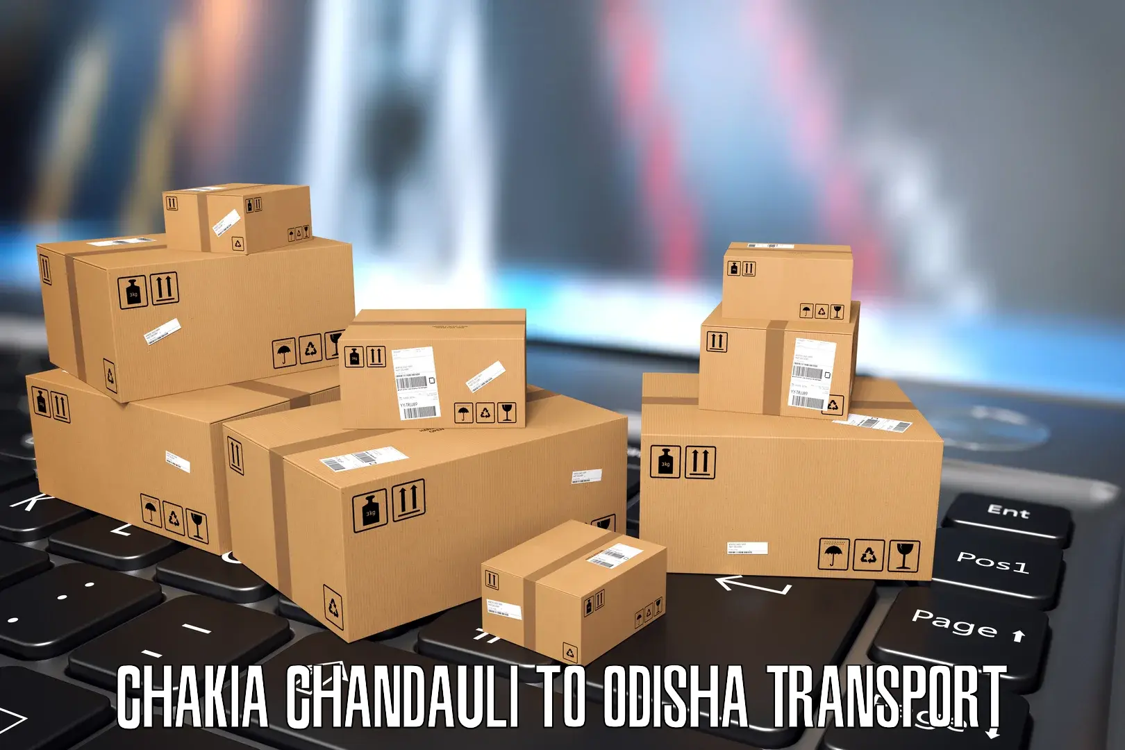 Bike transfer Chakia Chandauli to Kalinga Institute of Industrial Technology Bhubaneswar