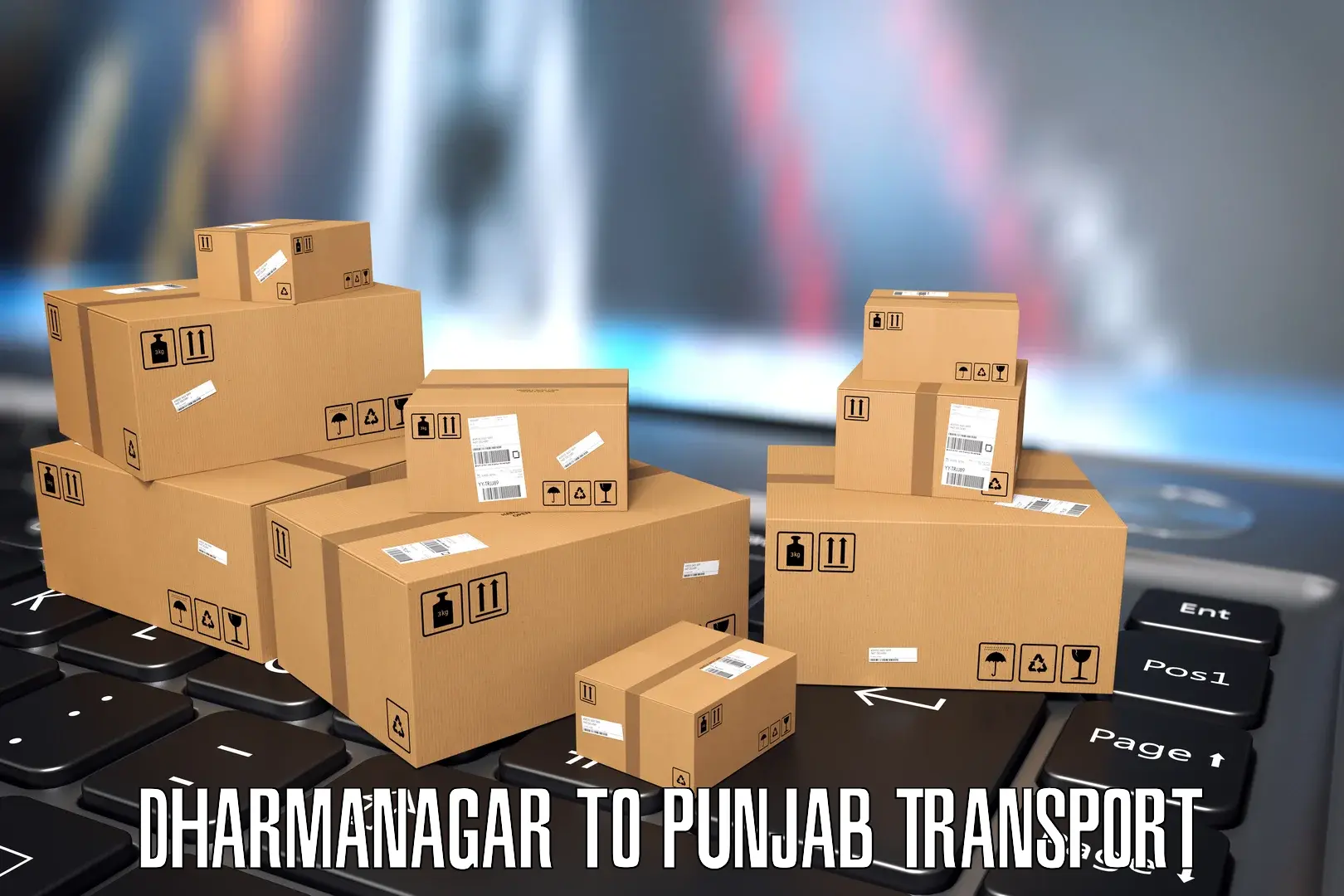 Luggage transport services Dharmanagar to Moga