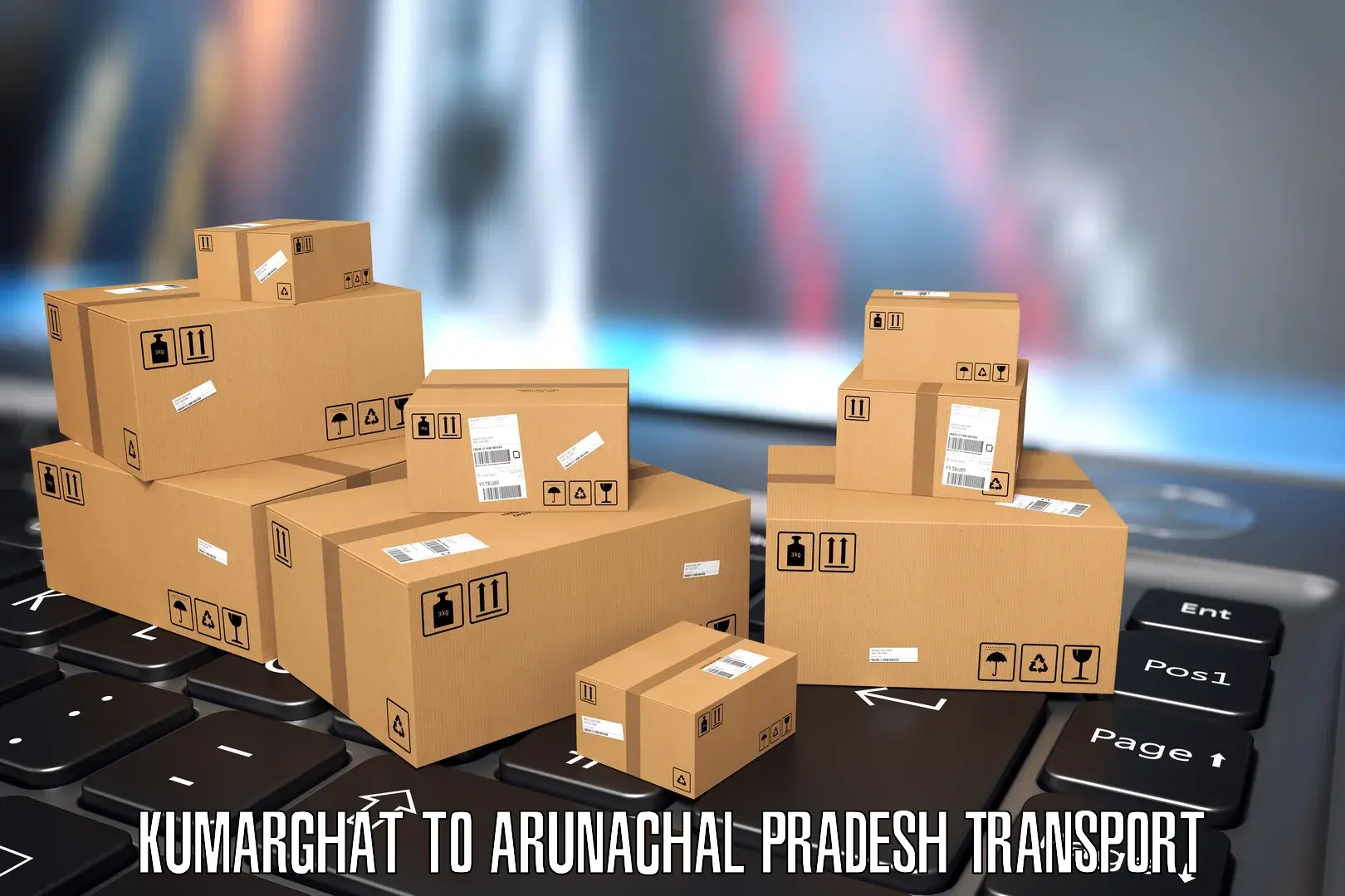 Vehicle courier services Kumarghat to Arunachal Pradesh