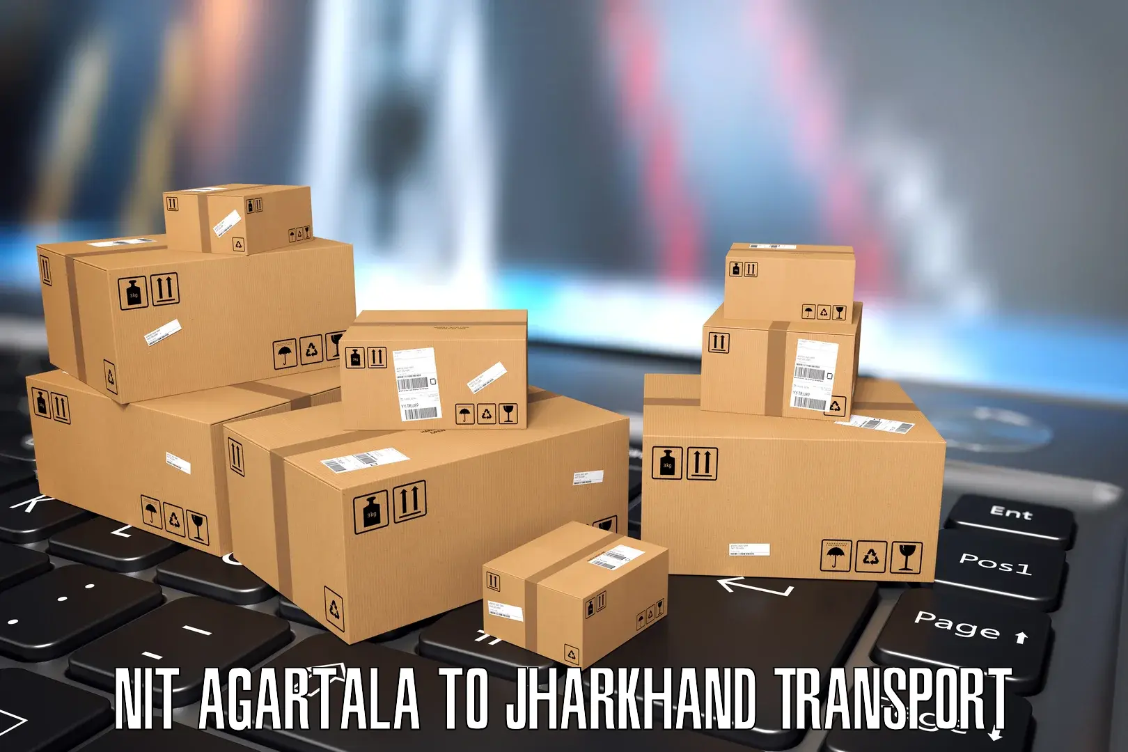 Online transport service NIT Agartala to Lohardaga