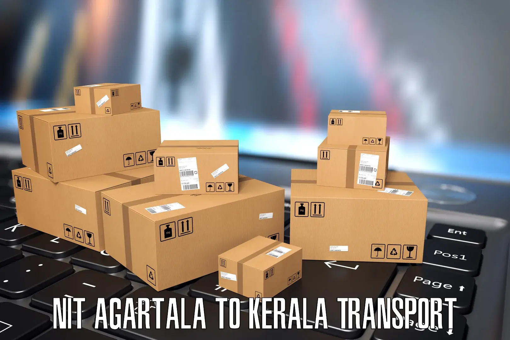 Domestic transport services NIT Agartala to Cherthala