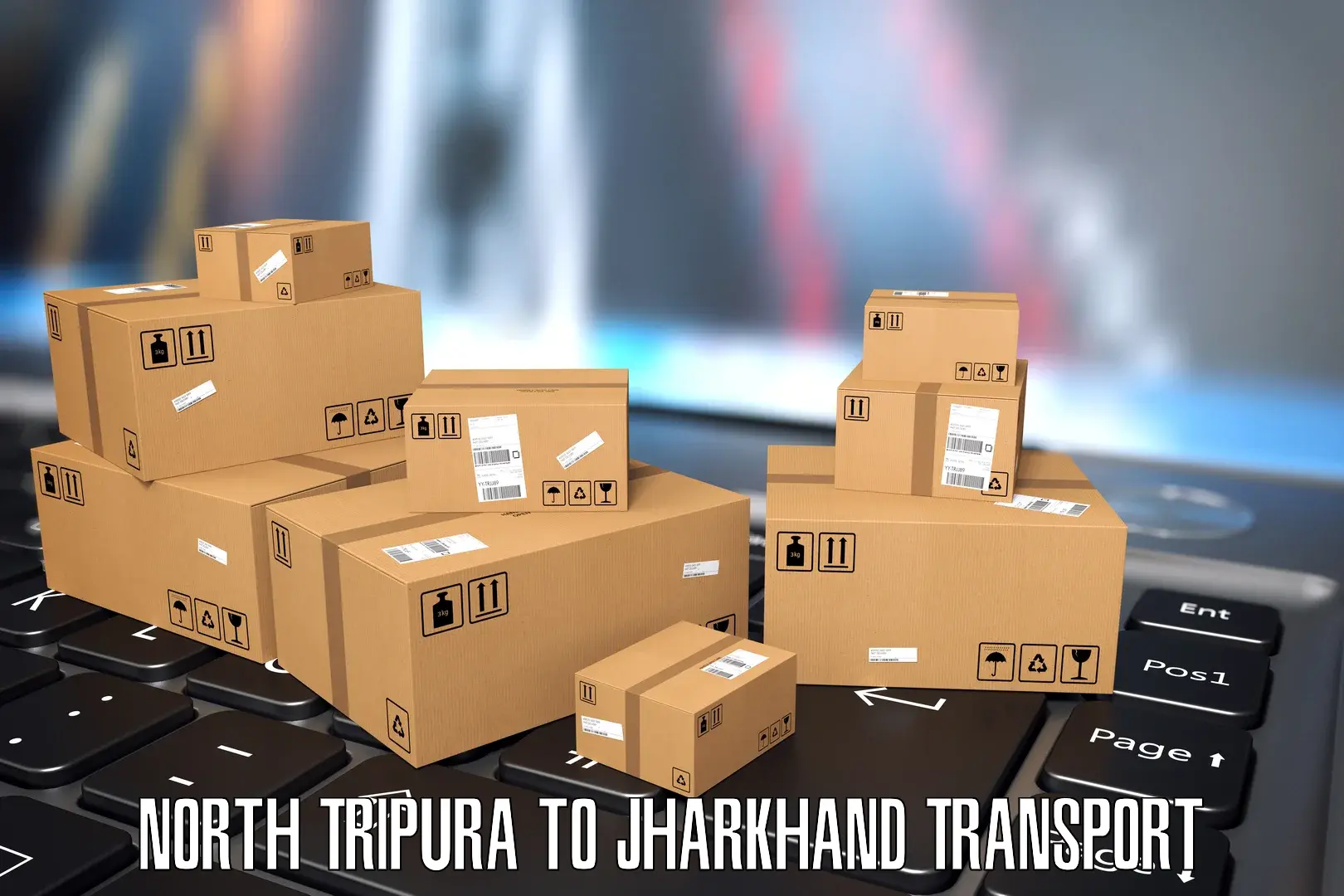 Air cargo transport services North Tripura to Jharkhand