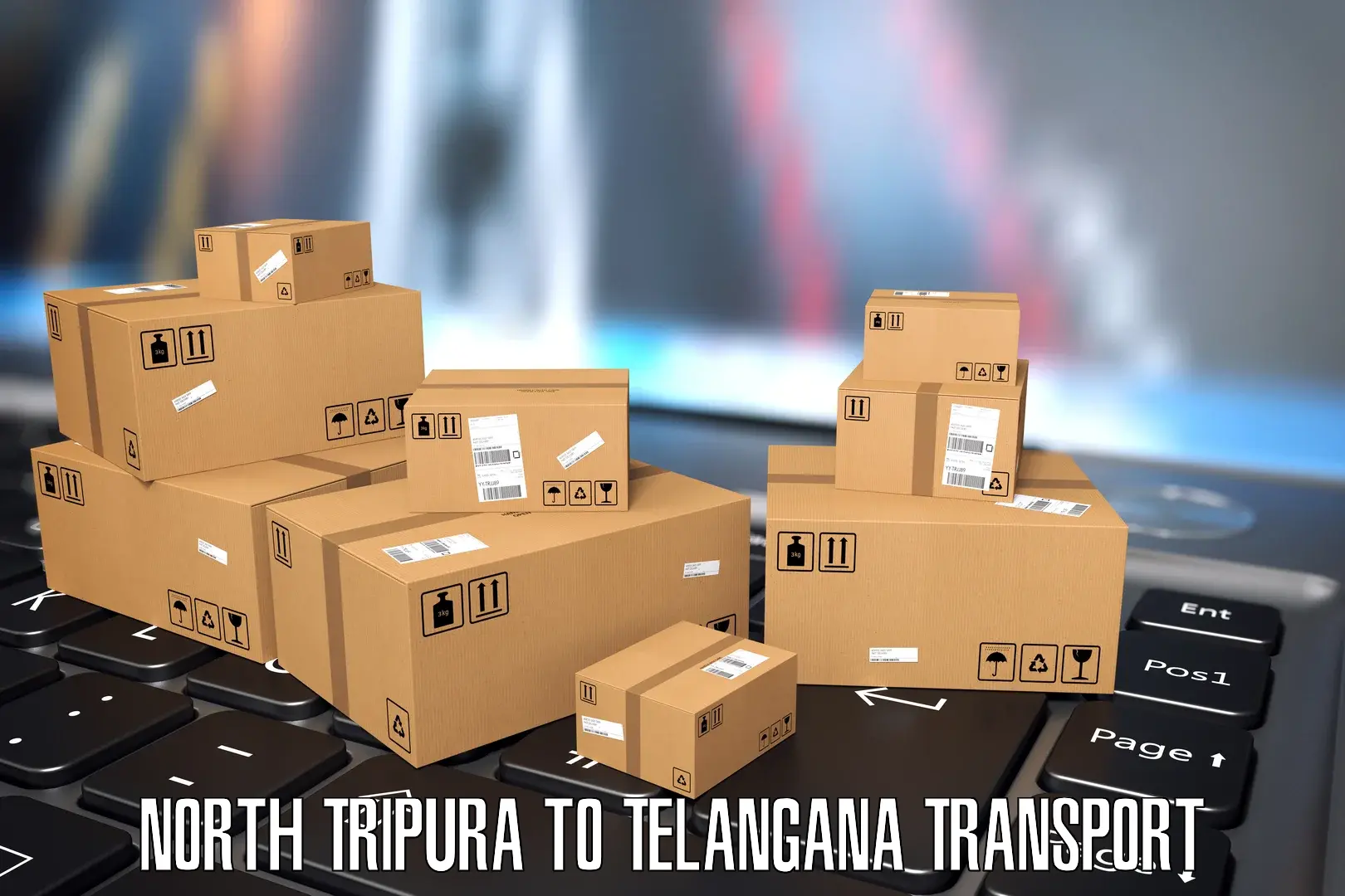 Cargo transport services North Tripura to Kacheguda