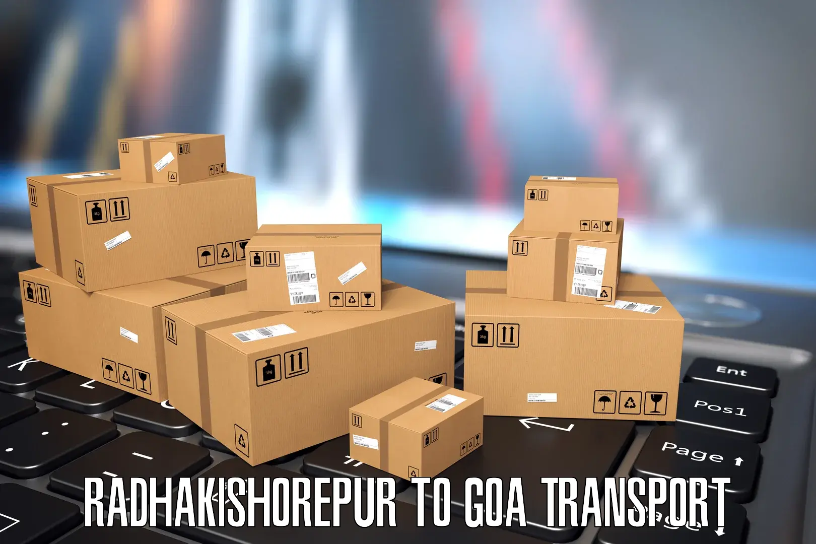 Pick up transport service Radhakishorepur to Goa University