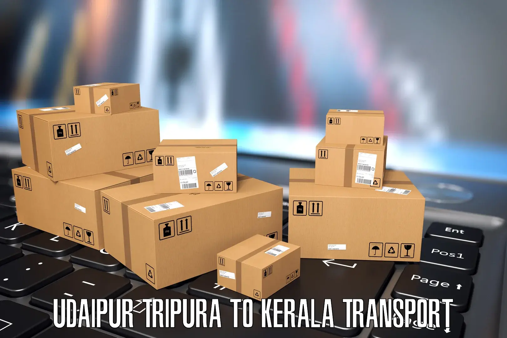 Truck transport companies in India Udaipur Tripura to Ottapalam