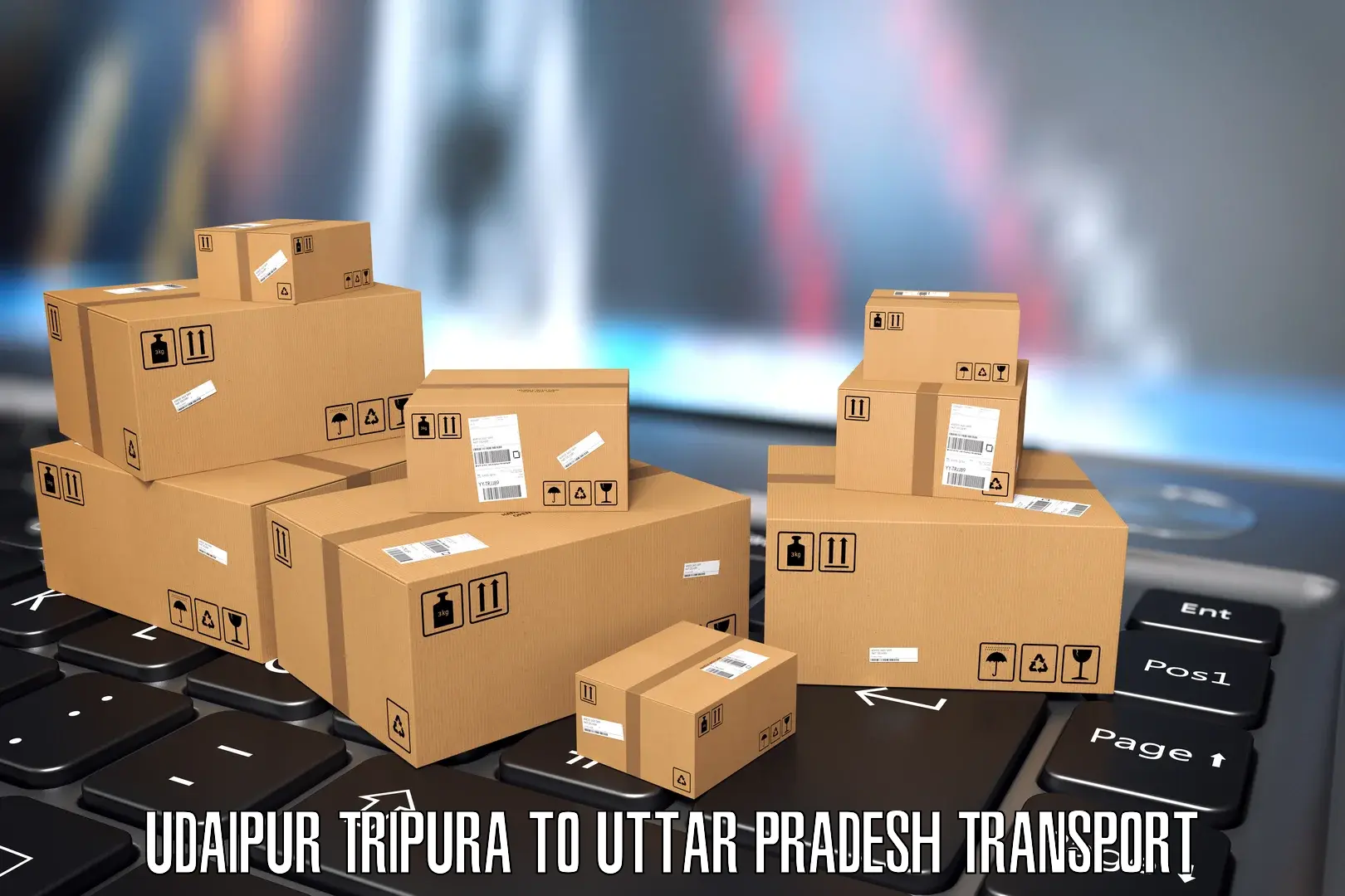 Nearby transport service Udaipur Tripura to Firozabad