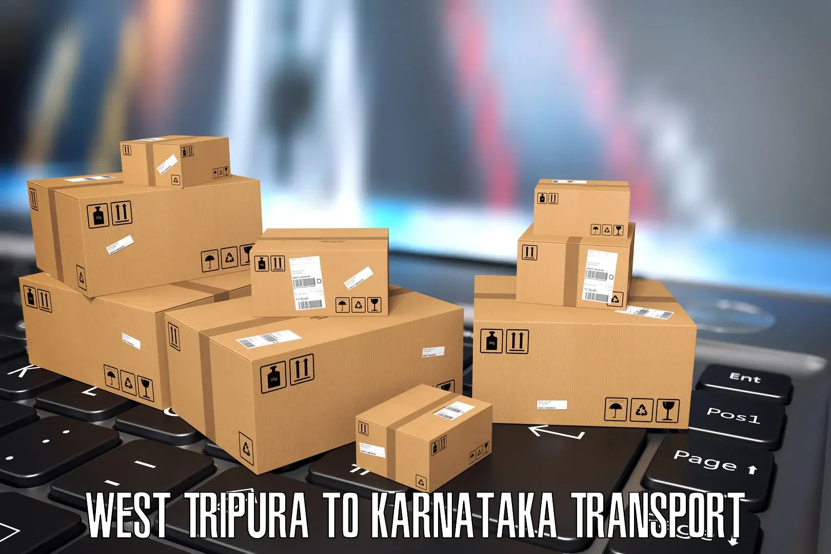 Transport shared services West Tripura to Karkala